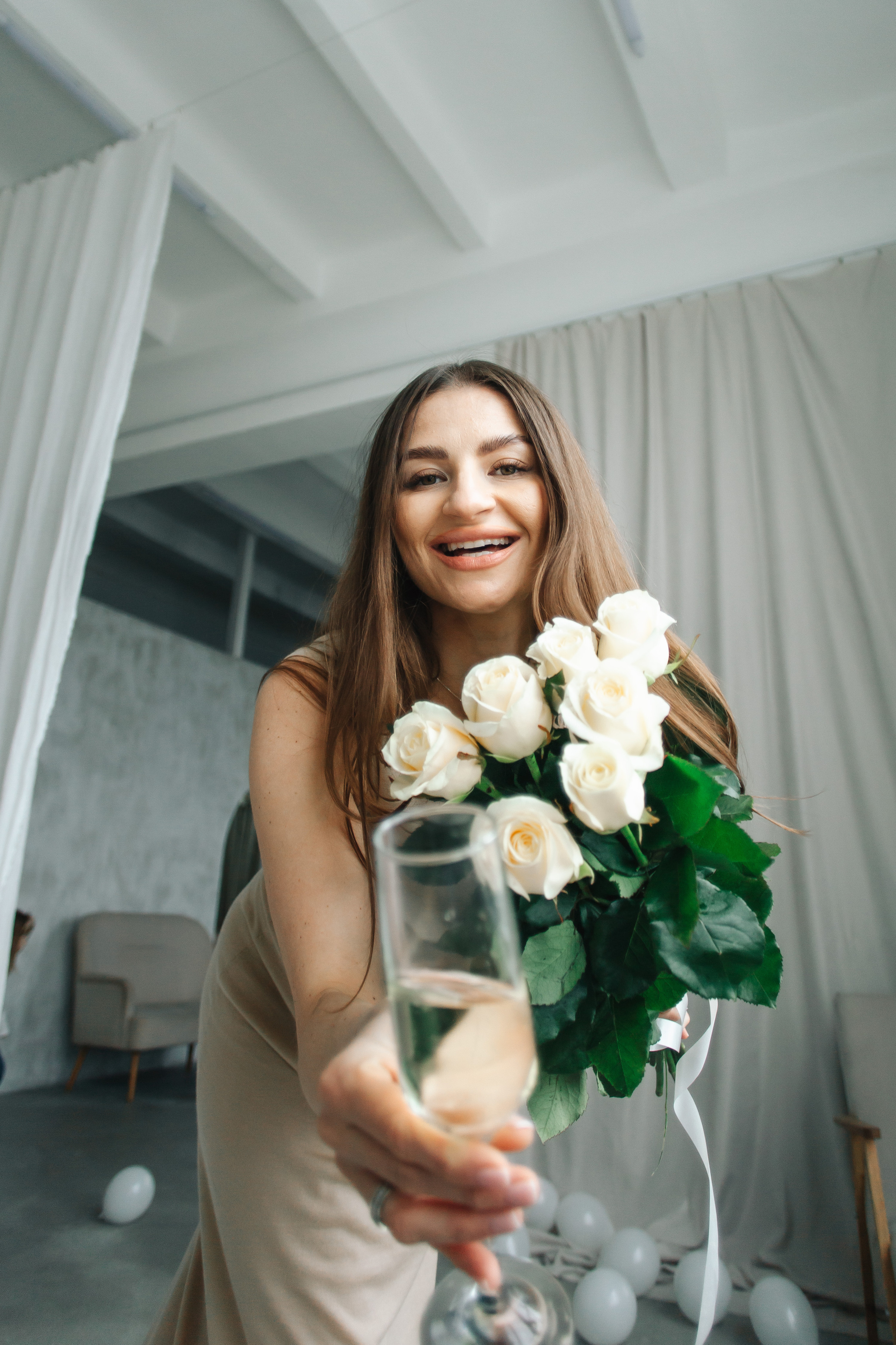 Фотоссесия беременности + гендер пати в студии. Свадебный и семейный фотограф в Краснодар, Россия