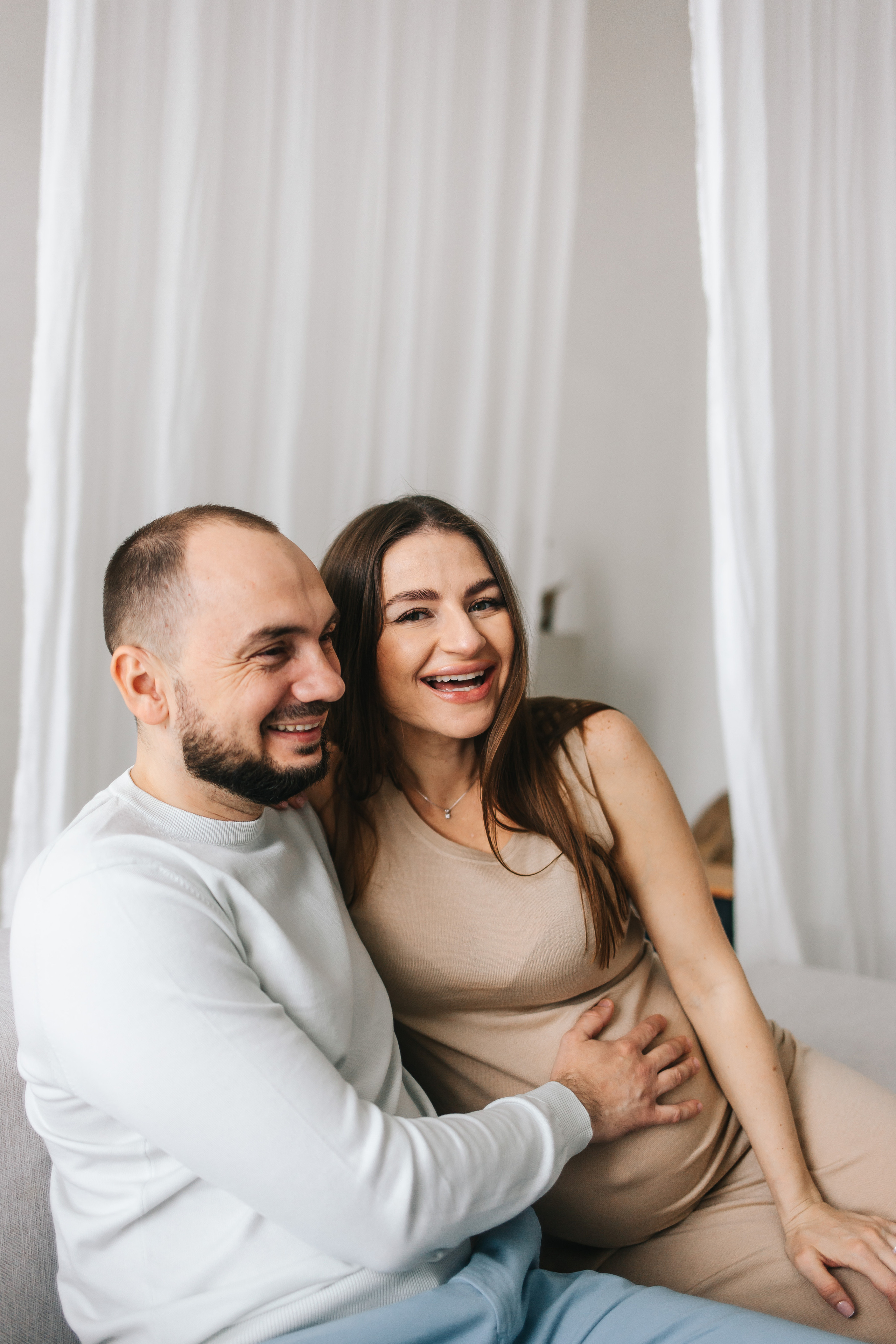 Фотоссесия беременности + гендер пати в студии. Свадебный и семейный фотограф в Краснодар, Россия