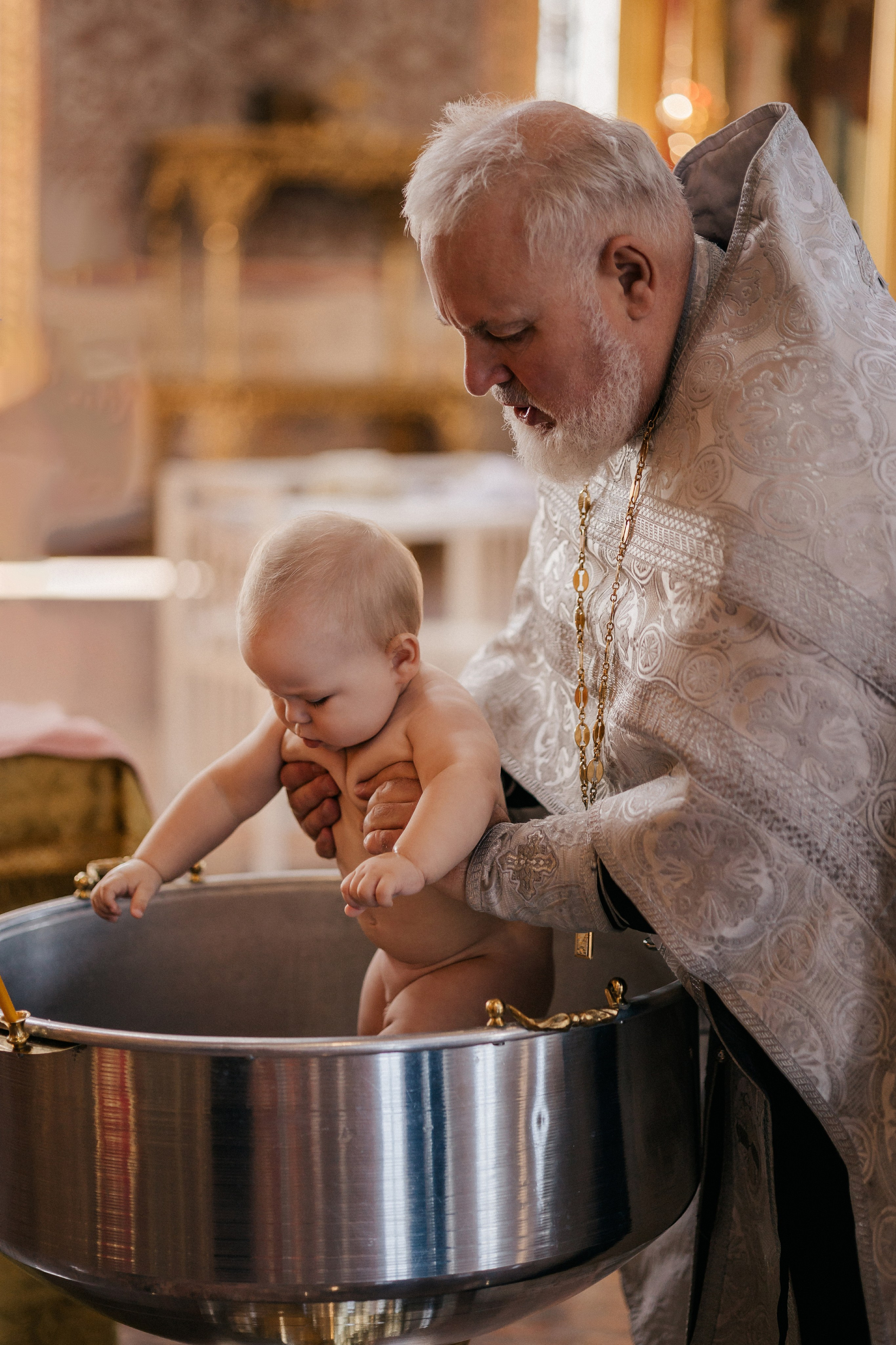 Крещение в Соборе в честь князя Георгия Всеволодовича. Фотограф Нижний Новгород