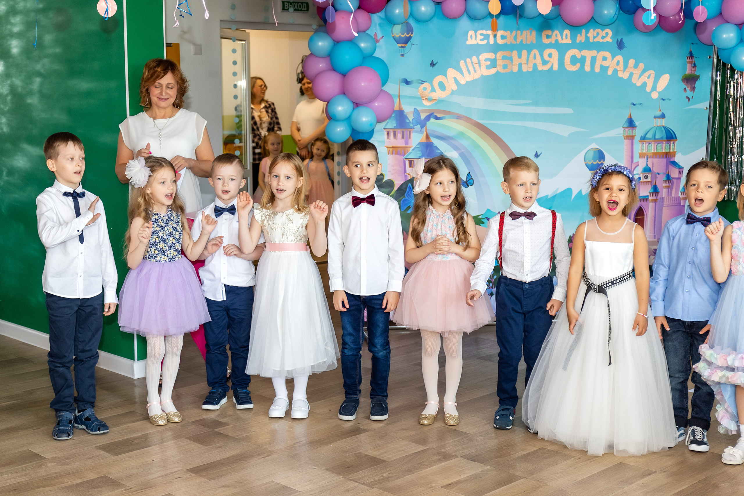 Выпускной. Детский сад 122. Стильный выпускной альбом Владивосток фотограф Вероника Мигачева