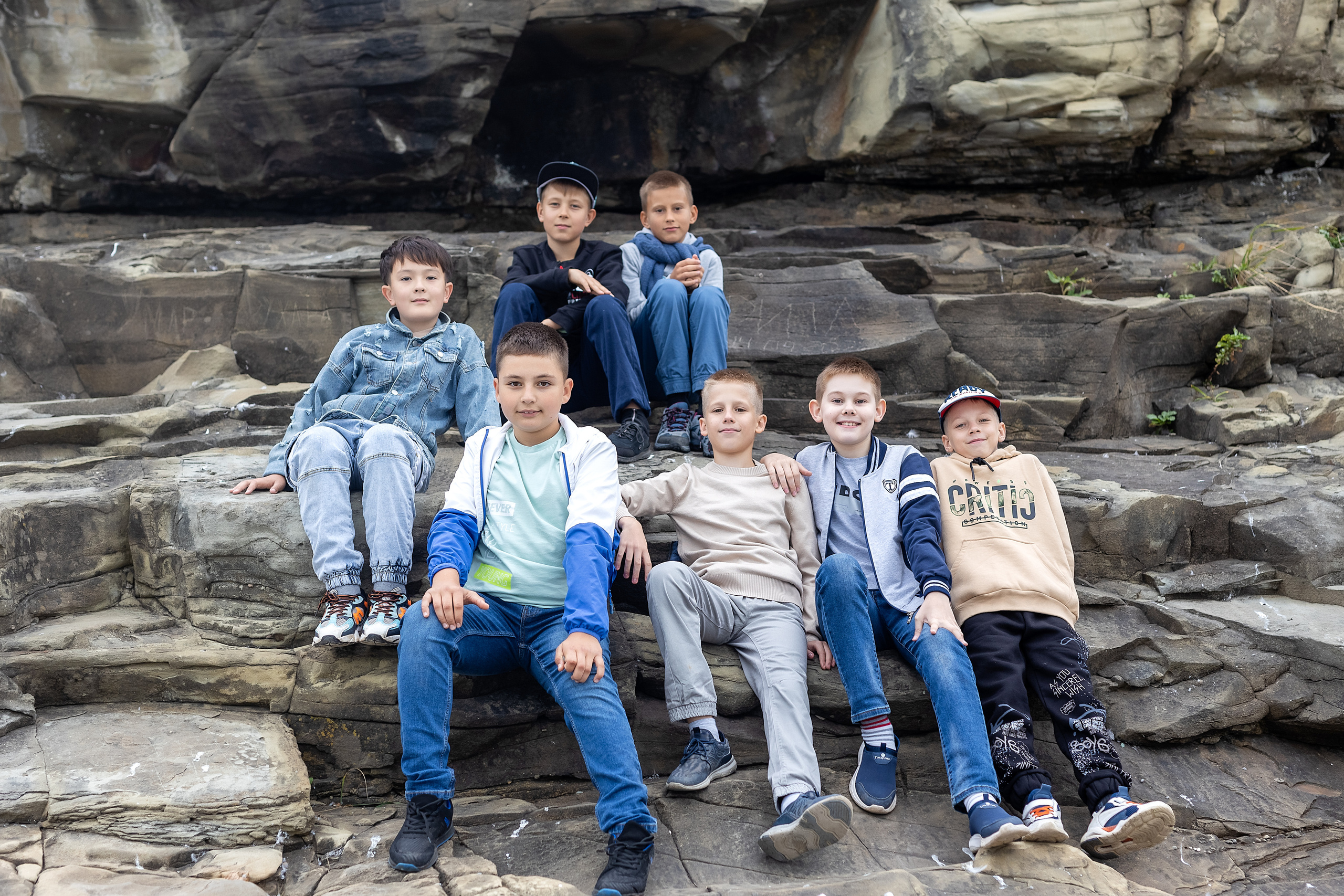 Морская прогулка, 5класс. Стильный выпускной альбом Владивосток фотограф Вероника Мигачева