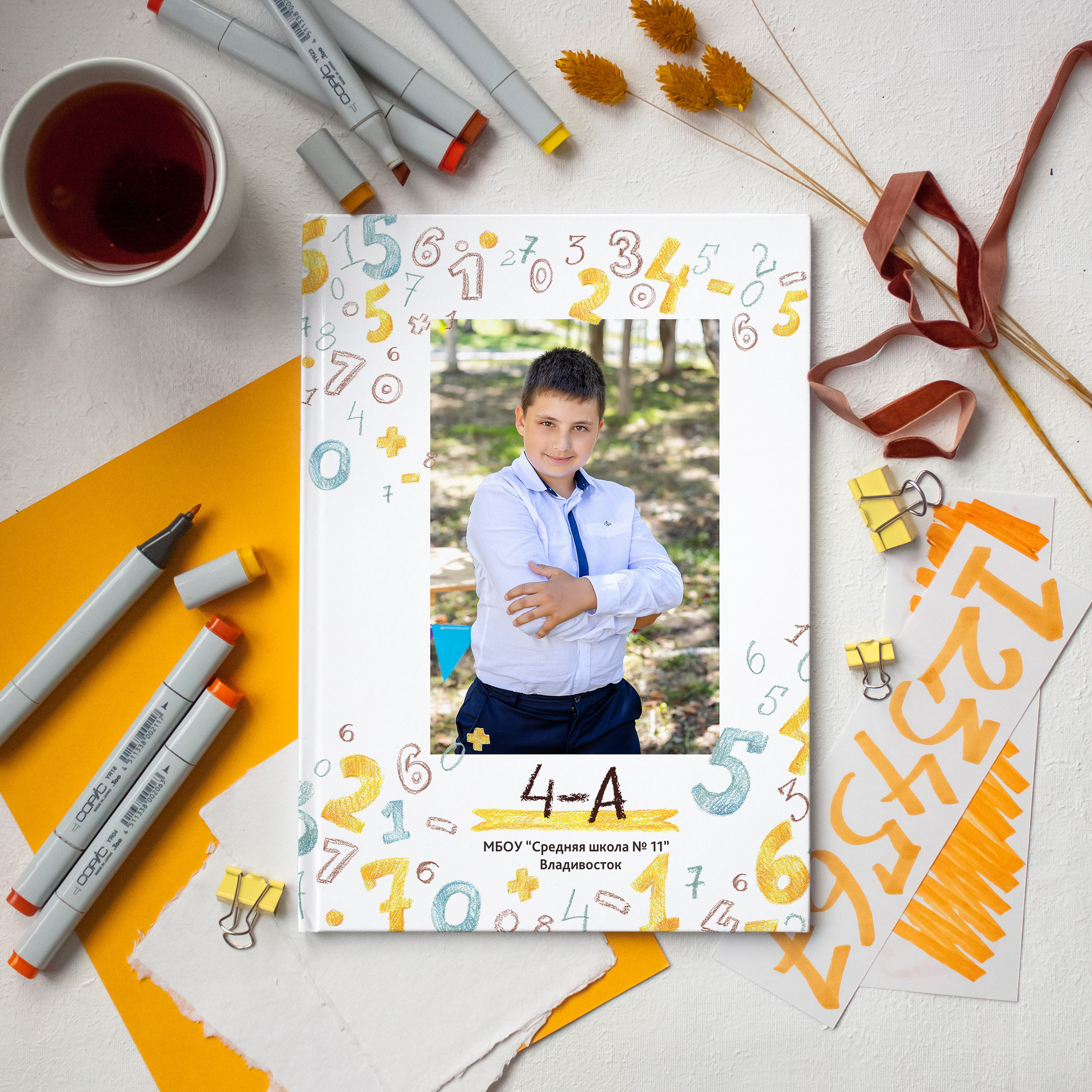 Начальная школа. Стильный выпускной альбом Владивосток фотограф Вероника Мигачева