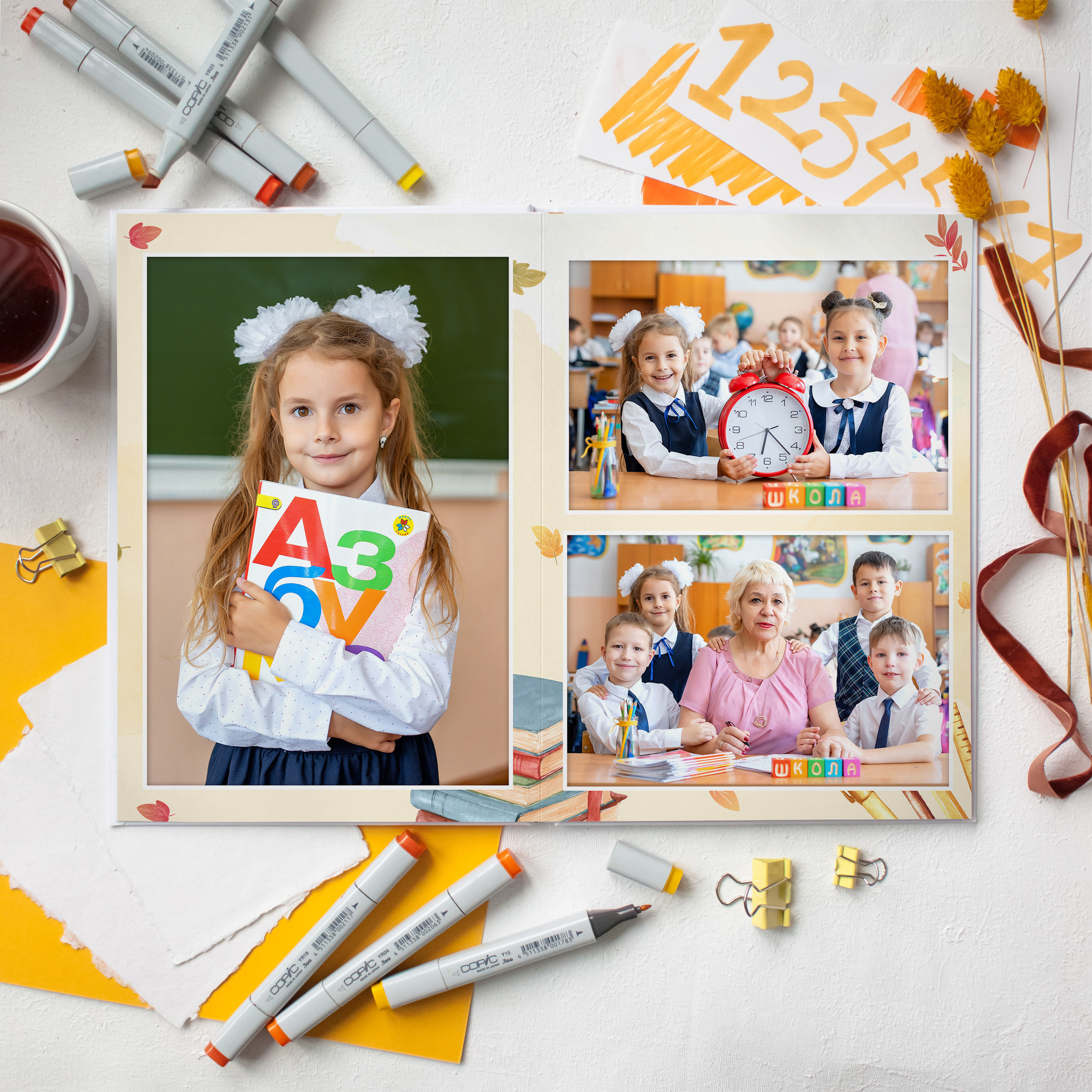 Дизайн «Здравствуй, Школа!». Стильный выпускной альбом Владивосток фотограф Вероника Мигачева