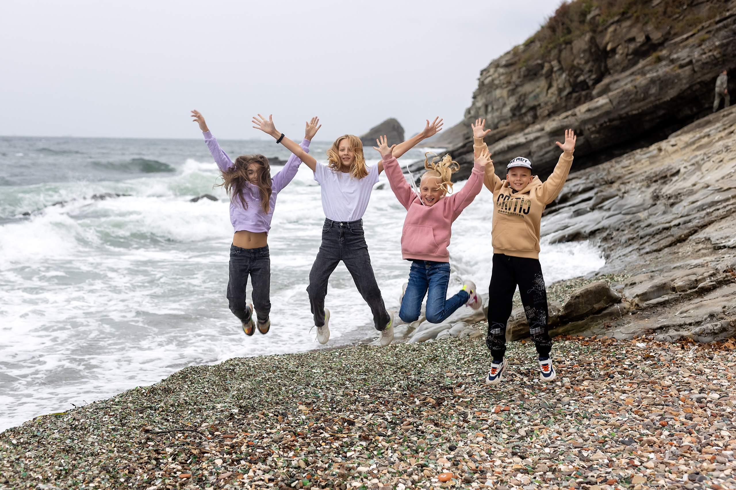 Морская прогулка, 5класс. Стильный выпускной альбом Владивосток фотограф Вероника Мигачева