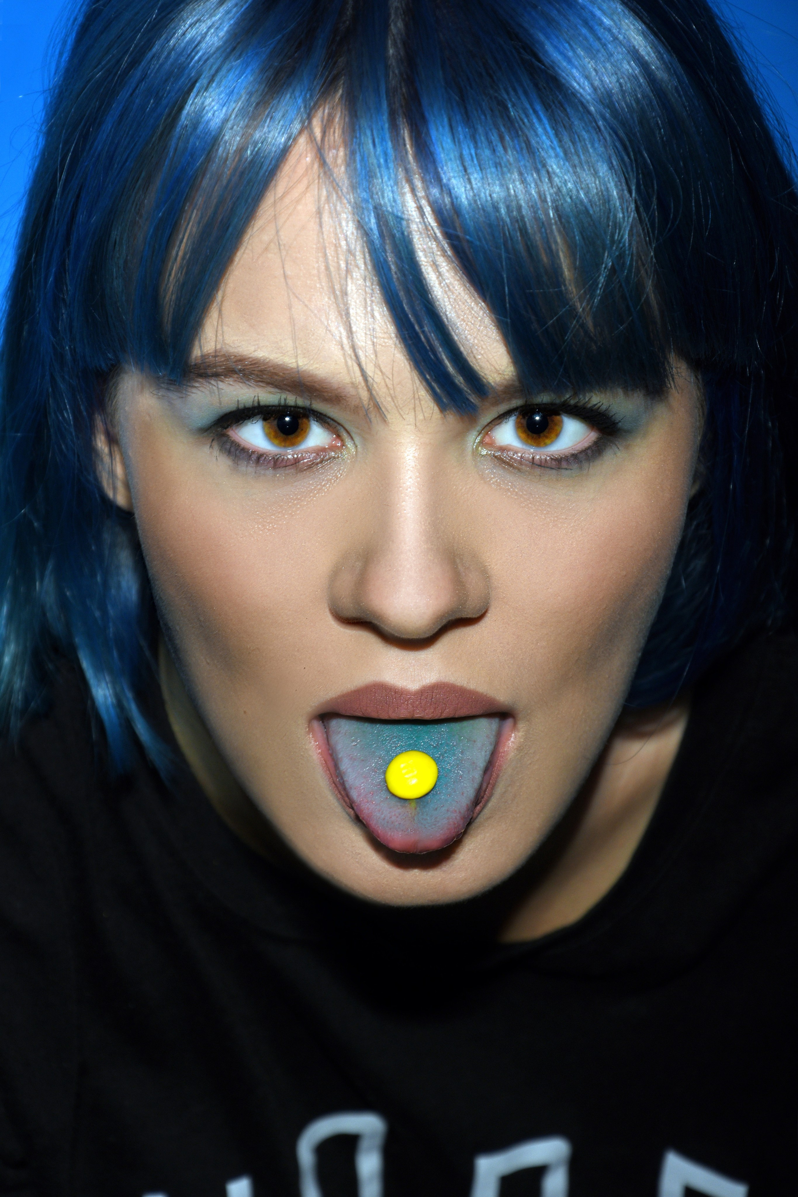 Blue hair. Фотограф Сергей Феденко