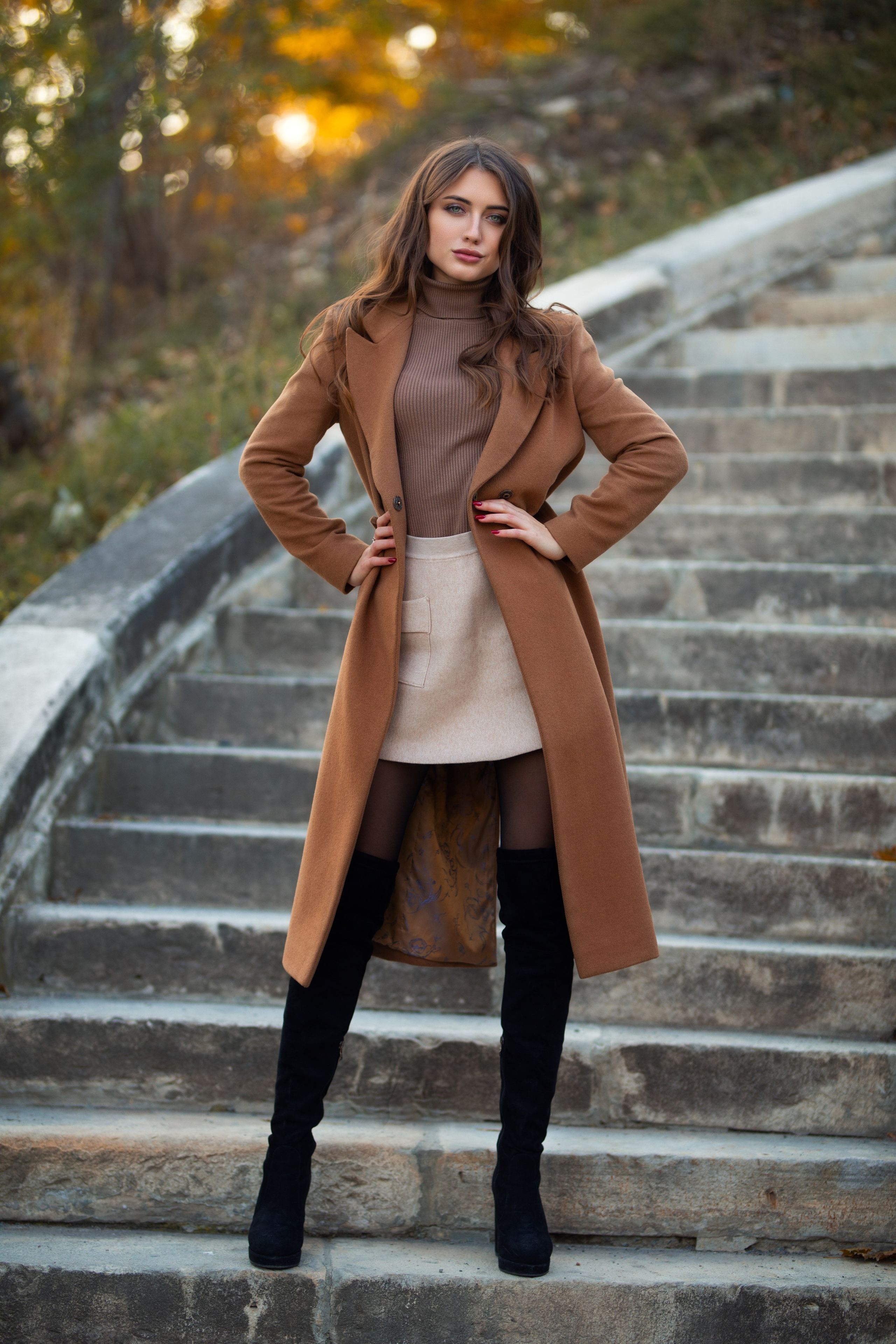 Осенняя съемка с Анастасией на природе в формате для «себя»