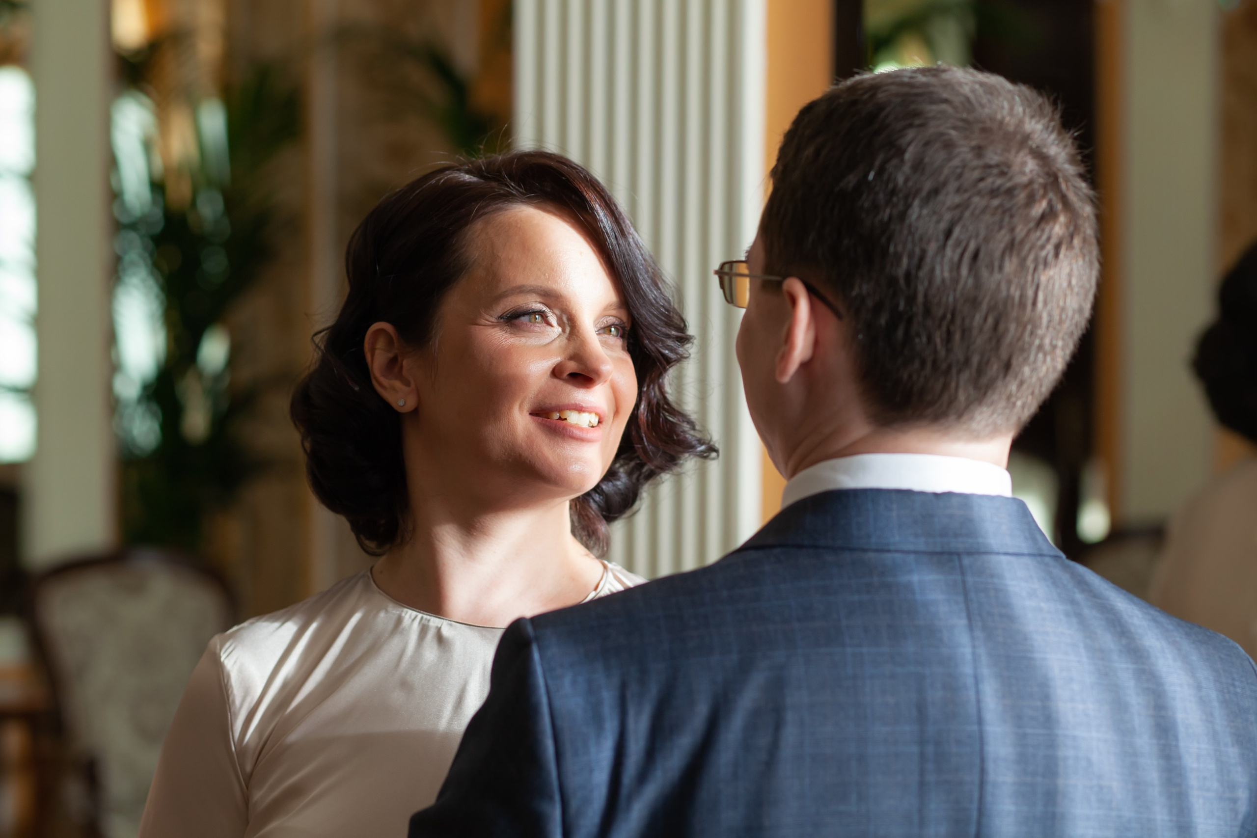 Съемка регистрации в Грибоедовском ЗАГСе. Фотографы в Москве Светлана Устинова и Сергей Грачев