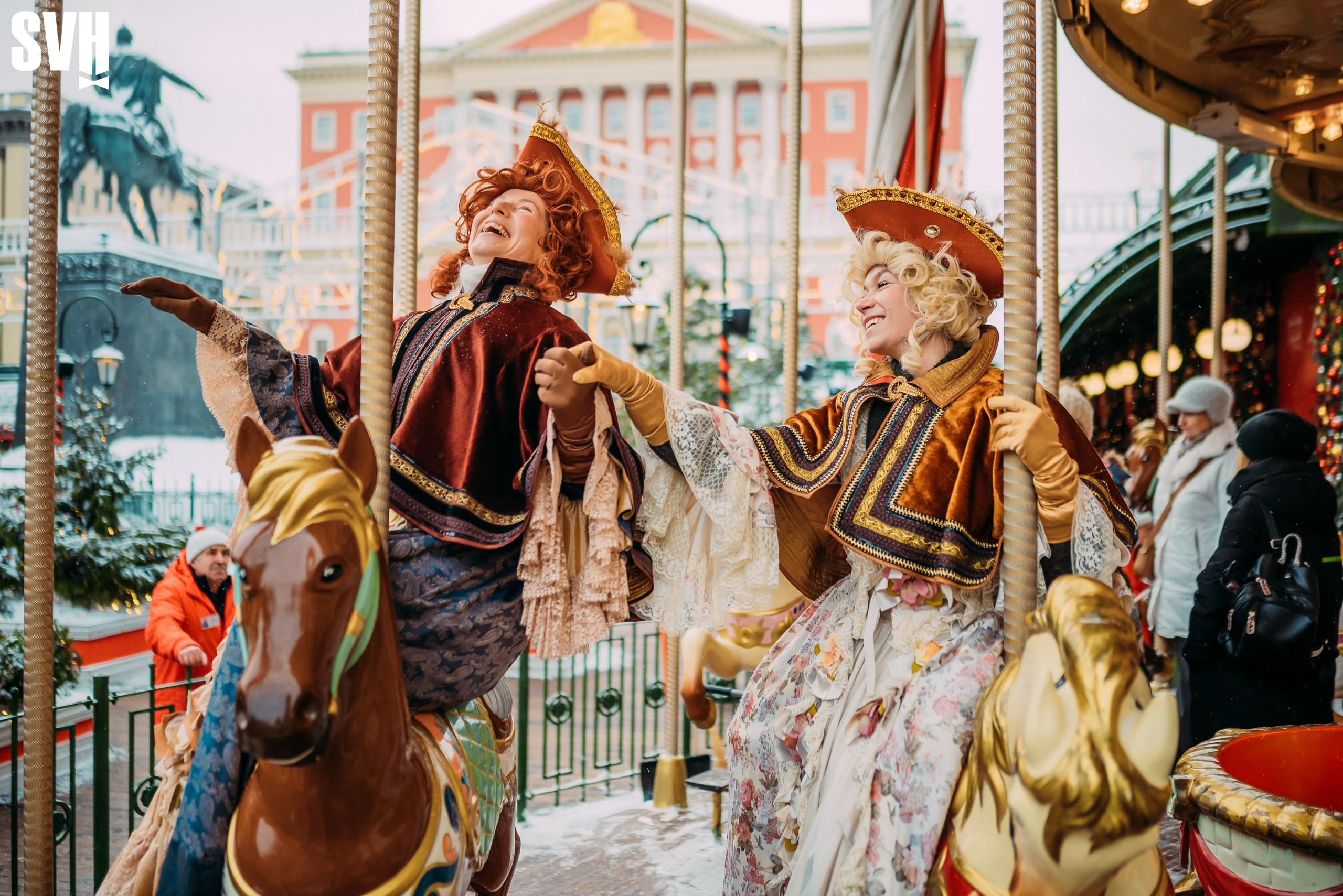 Новогодняя ярмарка на Тверской площади