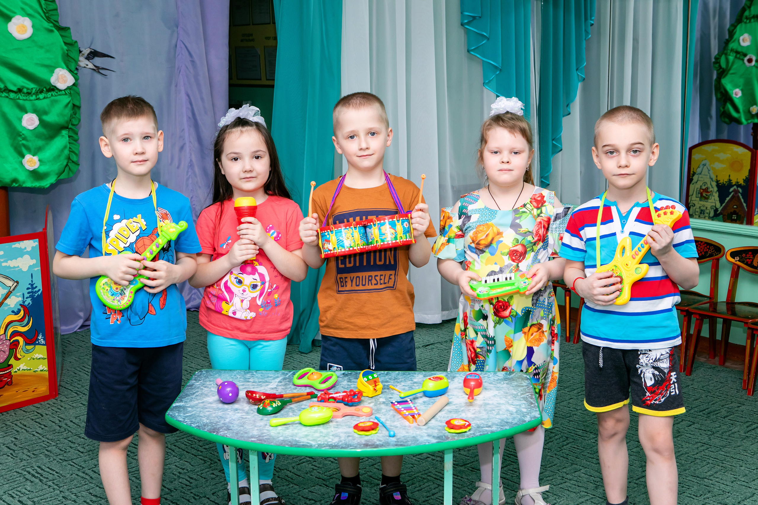 Съемка в детском саду. Выпускные фотокниги