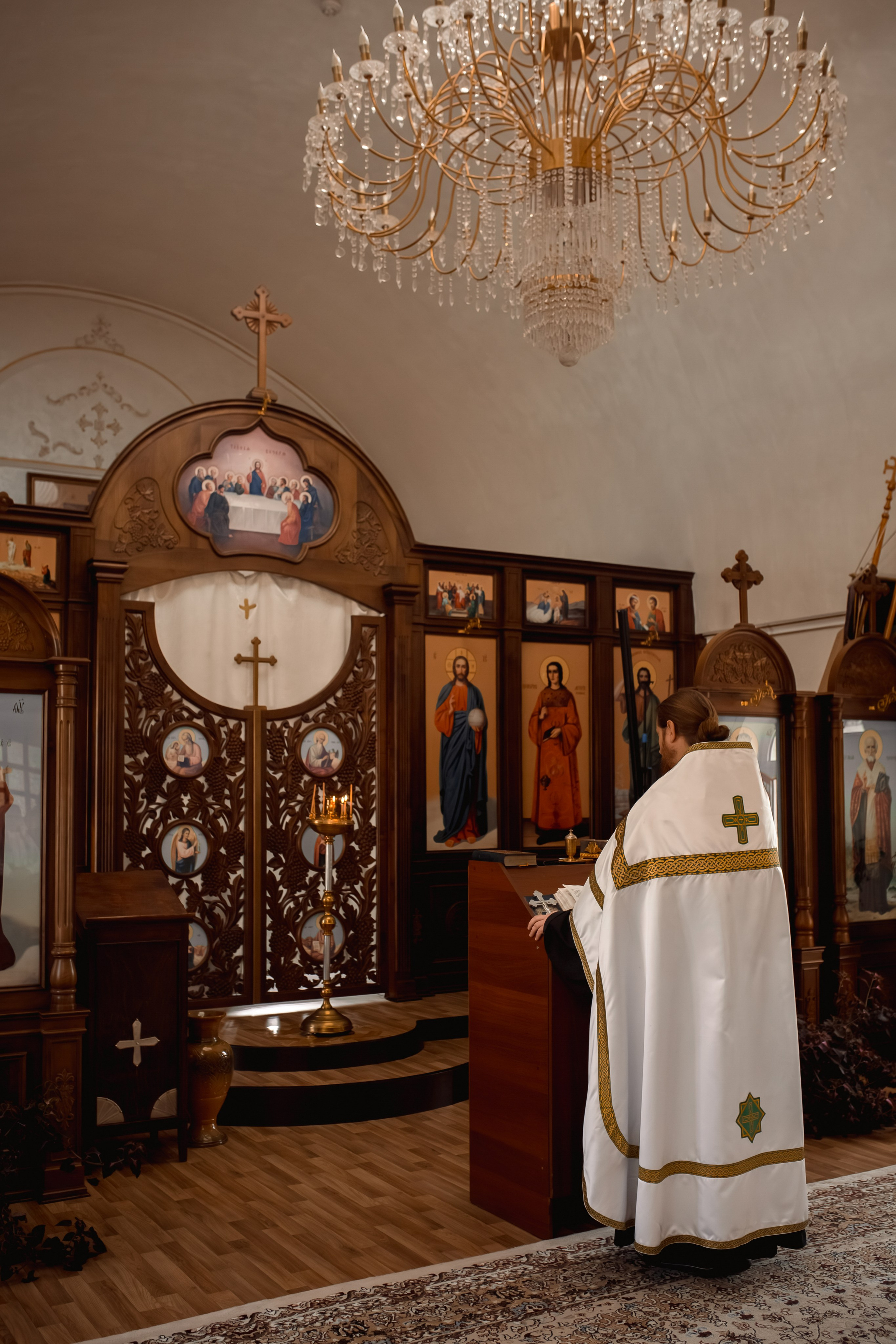 Крещение сестрёнок в храме священномученика Ермогена. Фотограф на Крещение и Венчание в Ташкенте