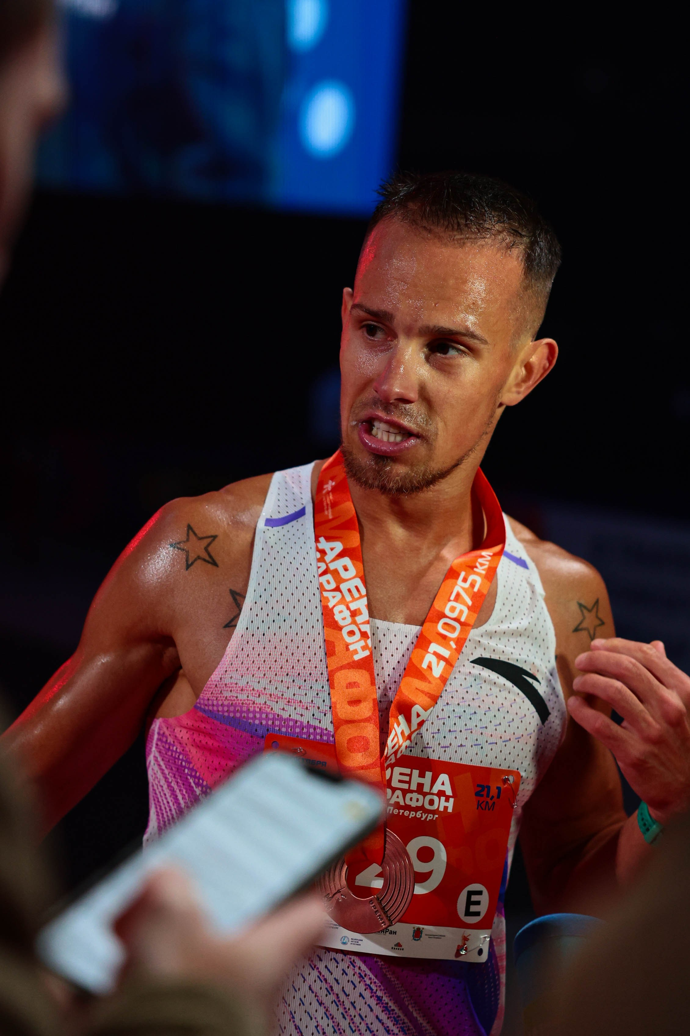Арена марафон 2025. Спортивный фотограф в Санкт-Петербурге Илья Vacool