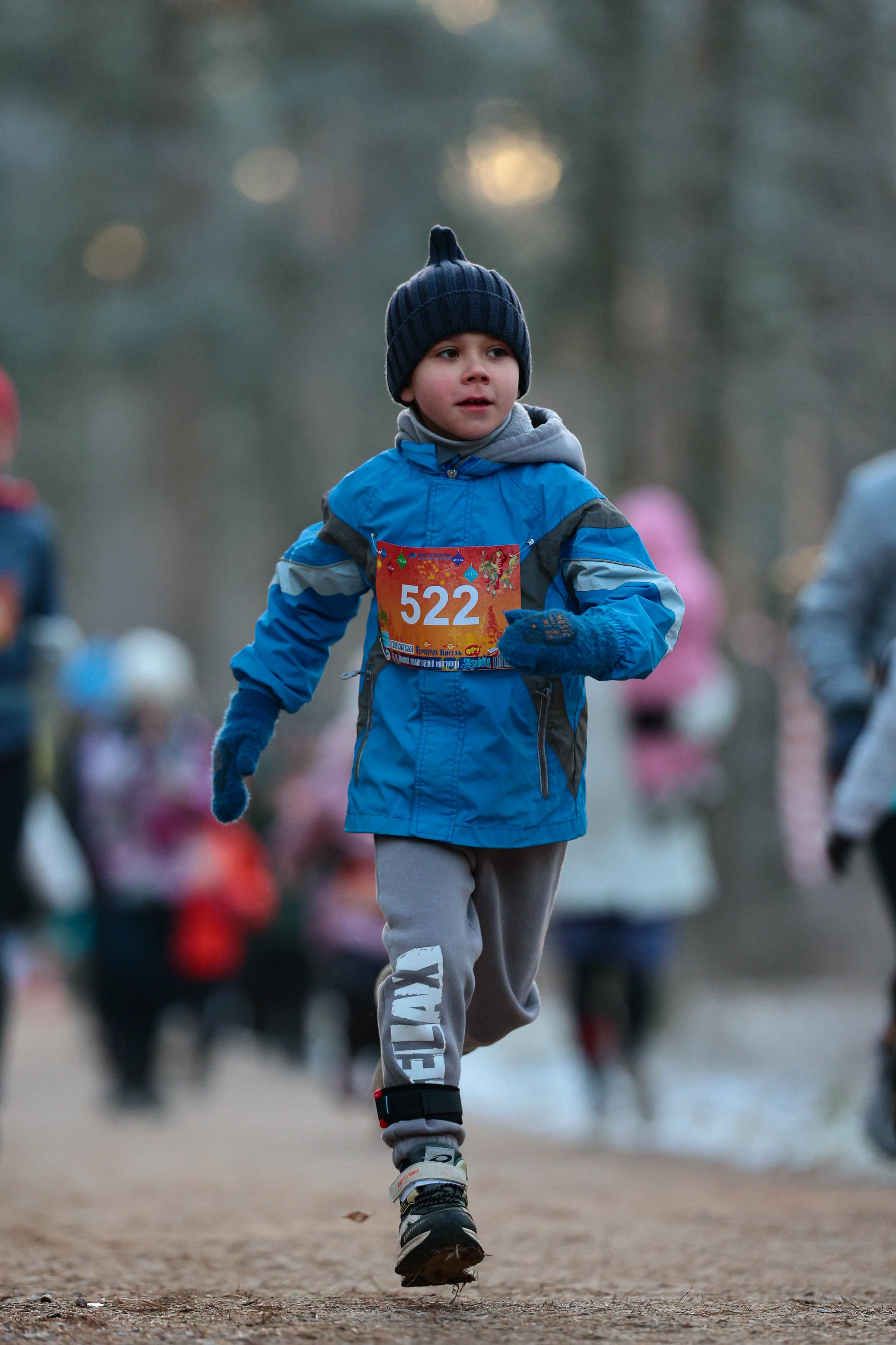 Новогодний марафон «Sosnovka Horse» 2025. Спортивный фотограф в Санкт-Петербурге Илья Vacool