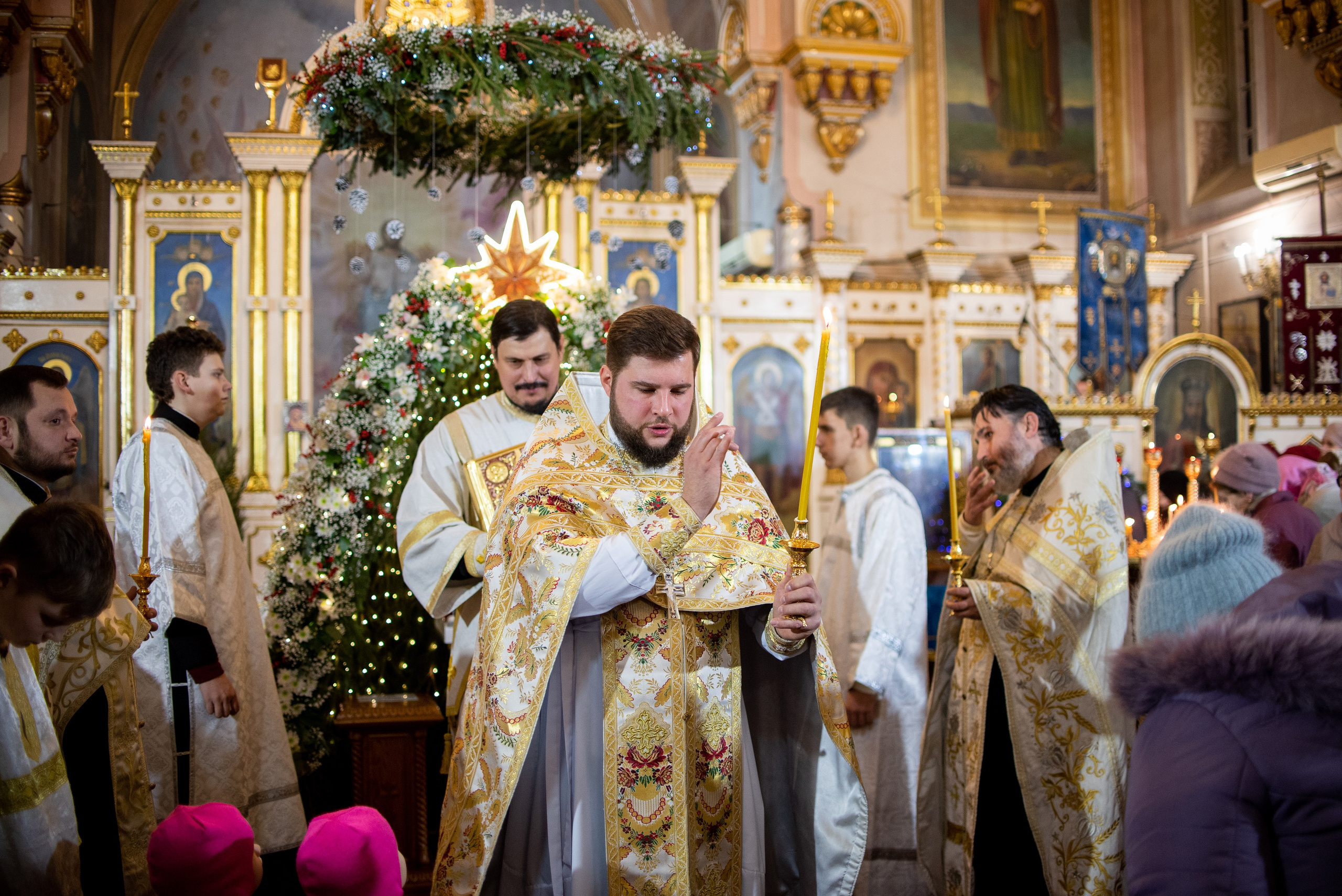 Литургия на Рождество 6.01.2023. Семейный и свадебный фотограф в Феодосии и Коктебеле