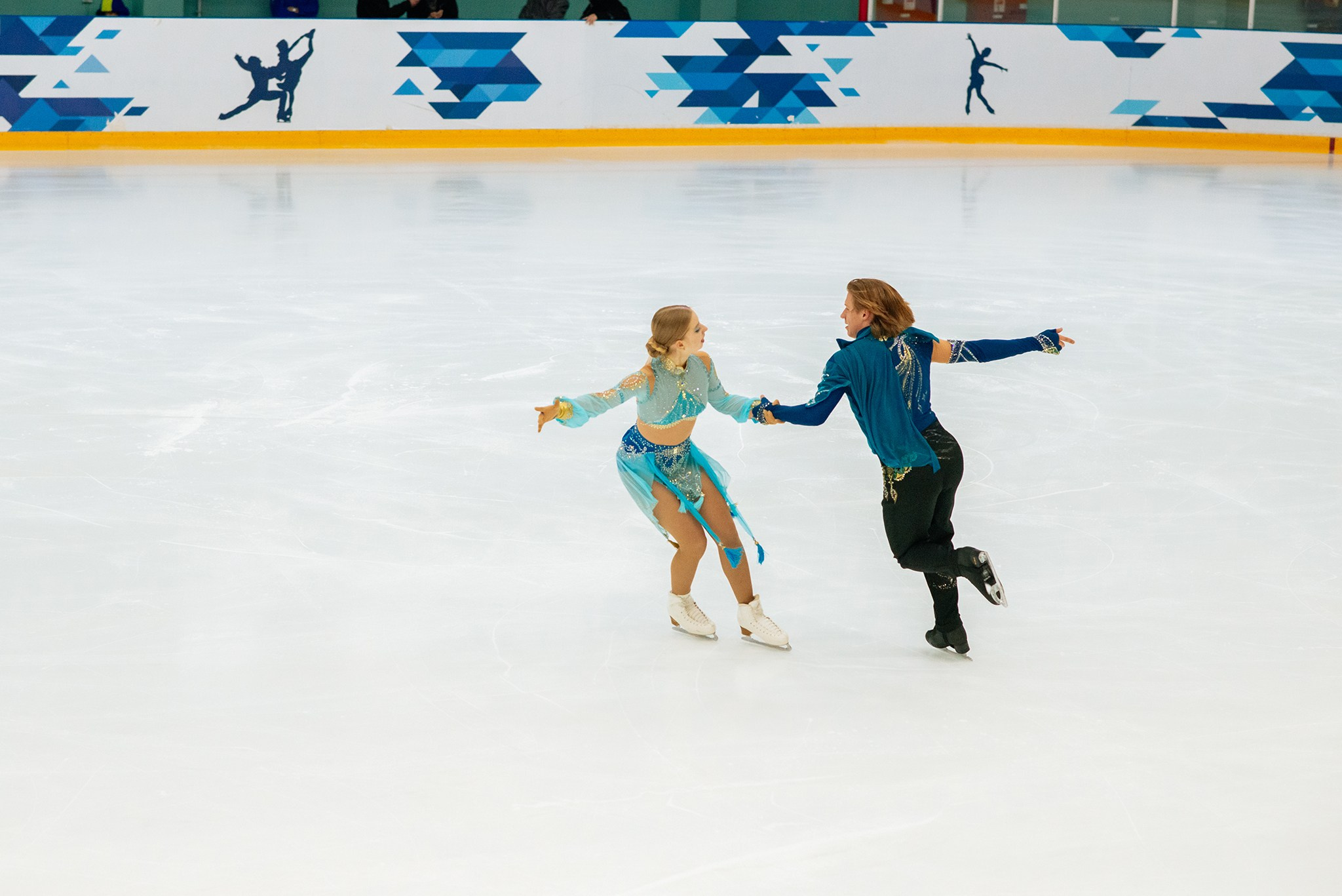 Танцы на льду. Елизавета Кириллова и Илья Карпов. Репортажный фотограф в Санкт-Петербурге Анастасия Клёпова
