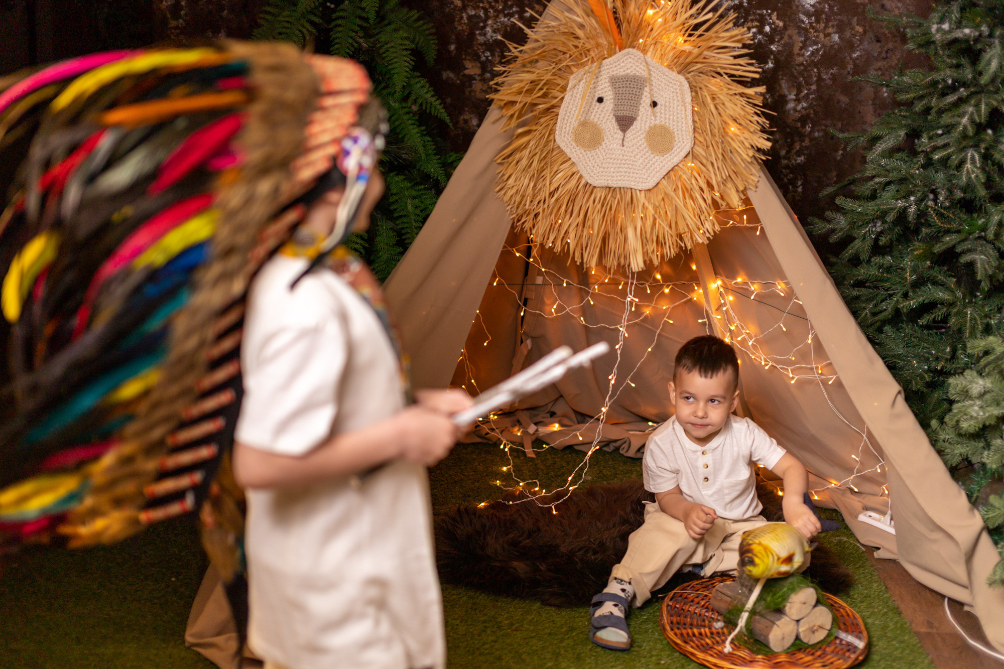 Семейная фотосессия в студии. Фотограф в Оренбурге. Профессиональный фотограф