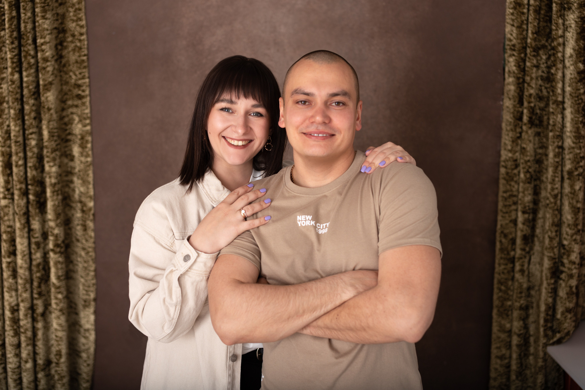 Семейная фотосессия в студии. Фотограф в Оренбурге. Профессиональный фотограф