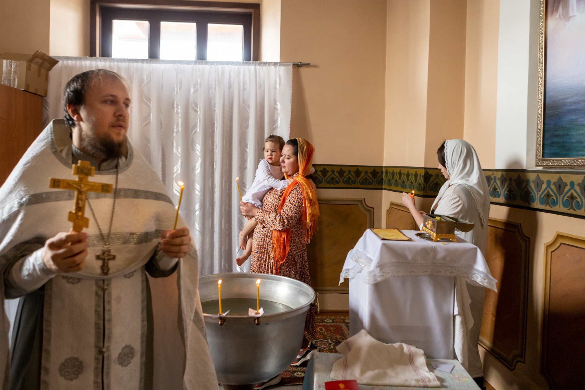 Крещение Вари. Фотограф в Оренбурге. Профессиональный фотограф