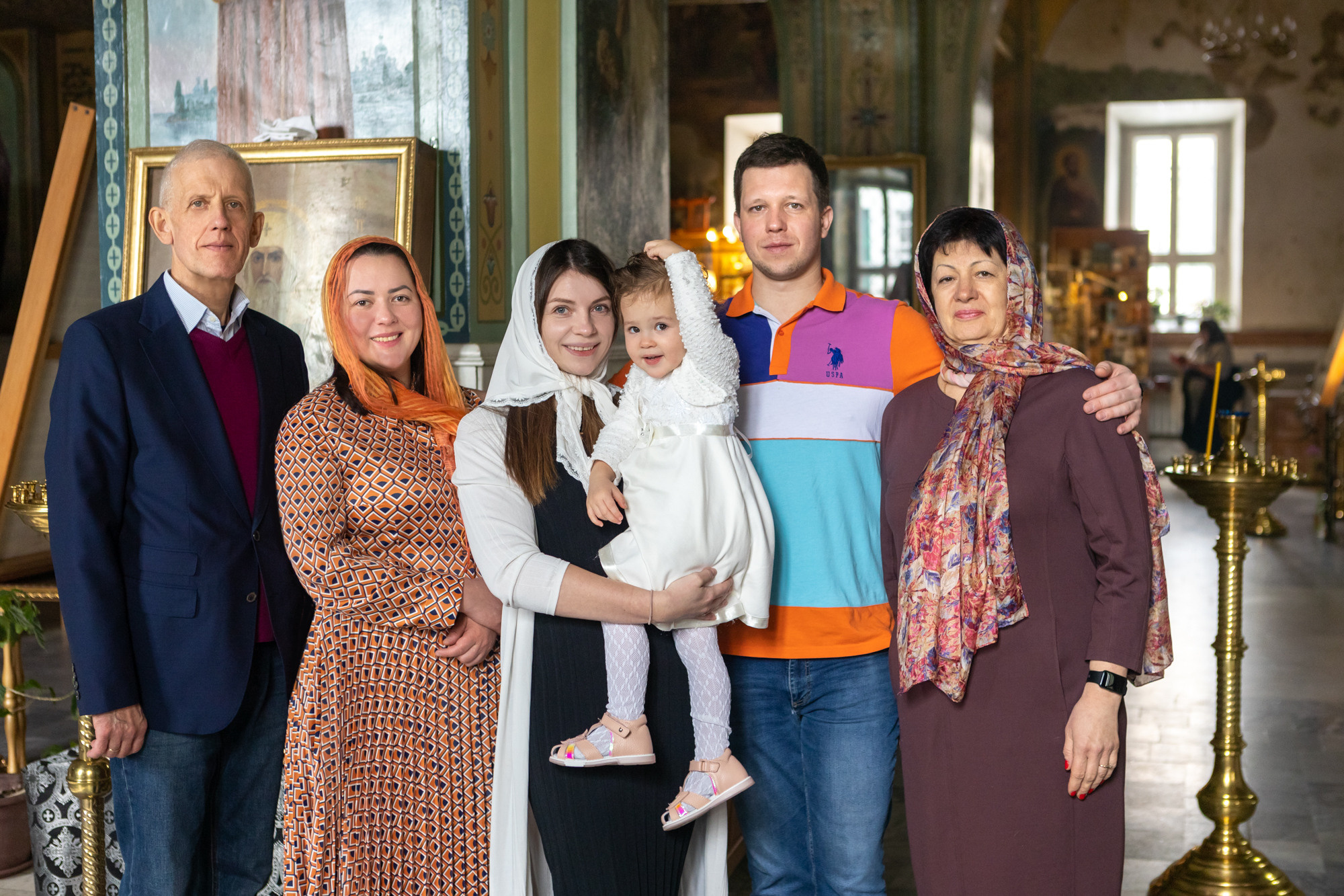 Крещение Вари. Фотограф в Оренбурге. Профессиональный фотограф