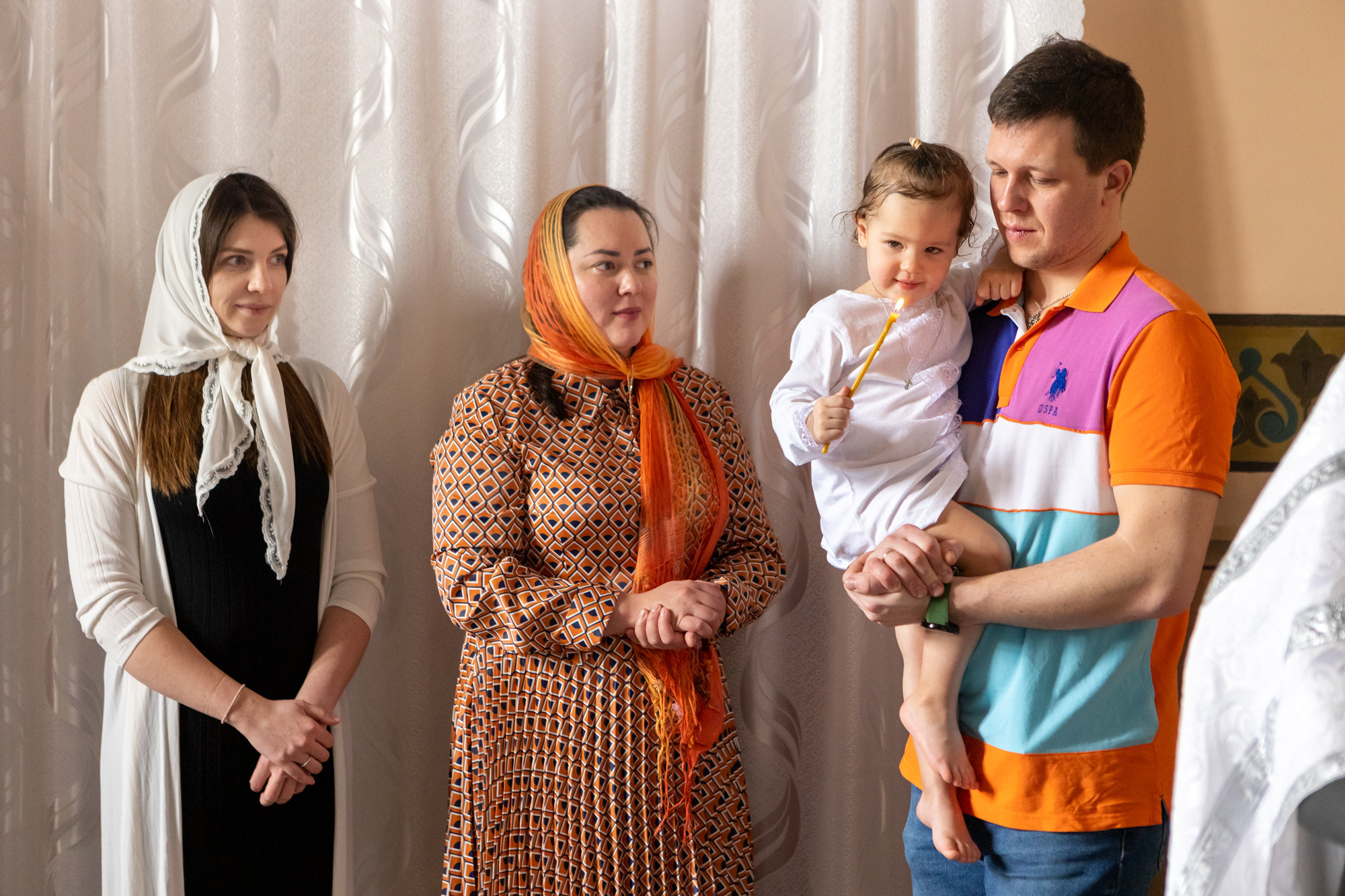 Крещение Вари. Фотограф в Оренбурге. Профессиональный фотограф