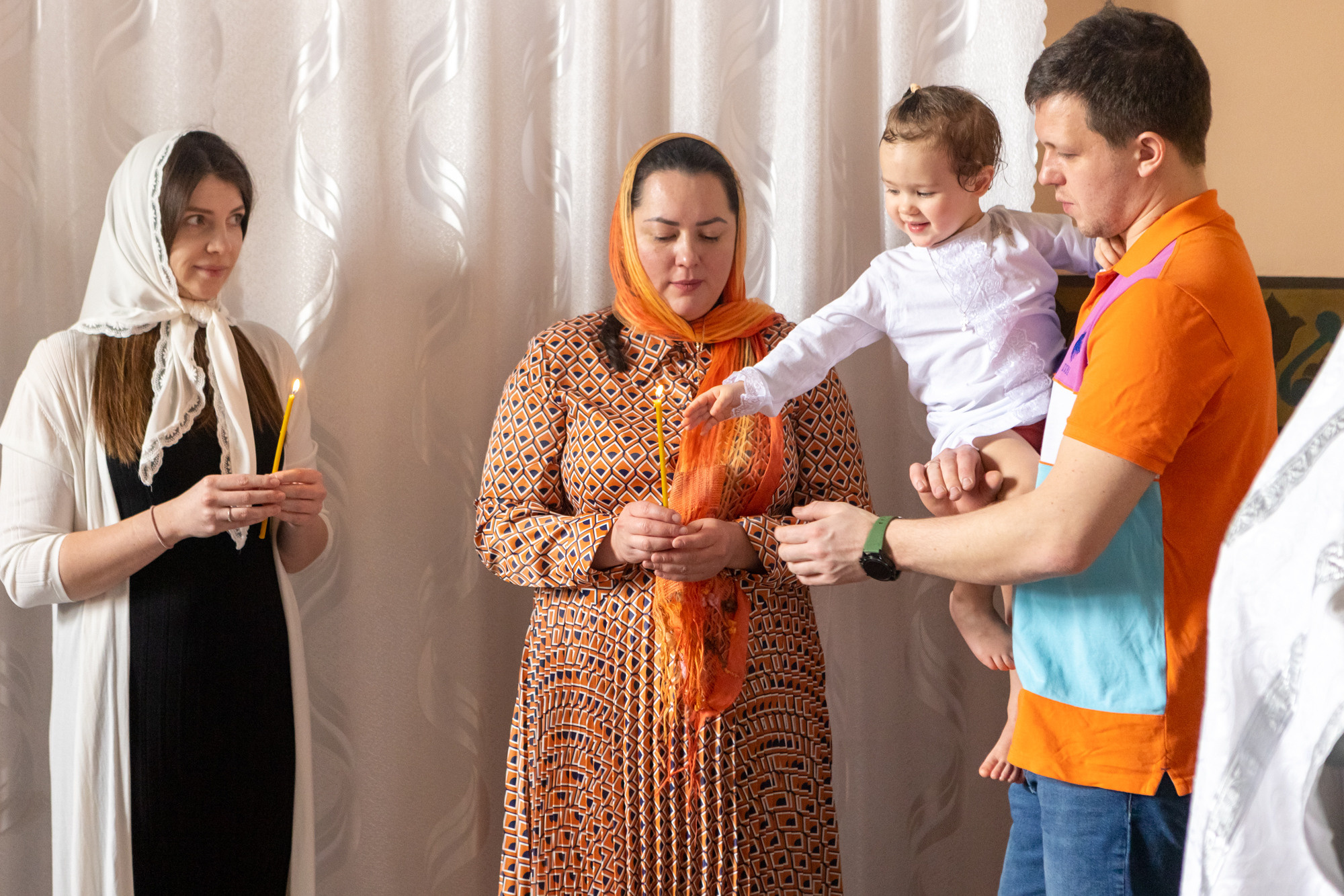 Крещение Вари. Фотограф в Оренбурге. Профессиональный фотограф