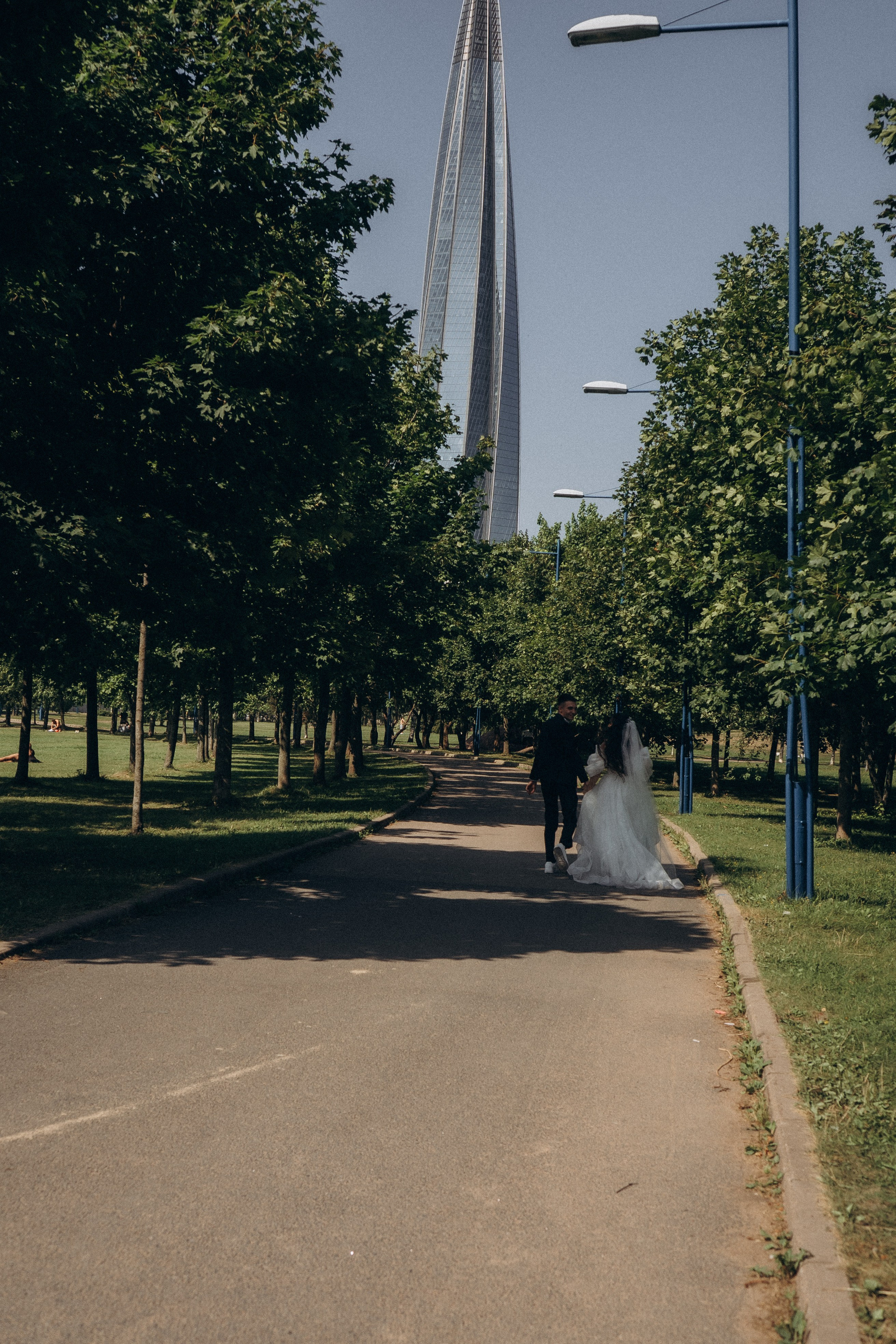 СВАДЕБНАЯ СЬЕМК В ПАРКЕ 300-ЛЕТИЯ. Профессиональный фотограф, Санкт-Петербург — Виктория Богомолова