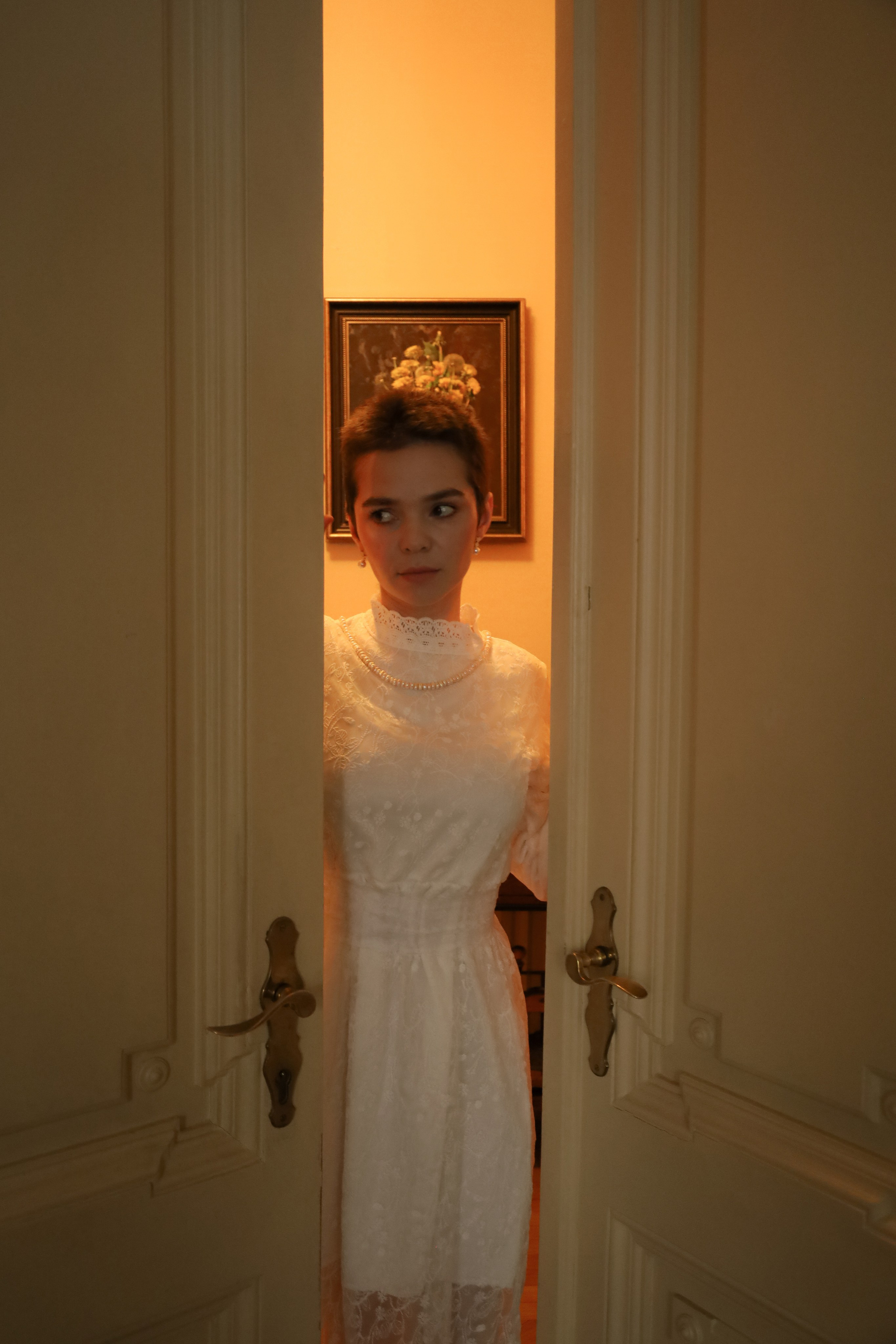 Актриса в особняке. Фотограф Химки Анна Татарских