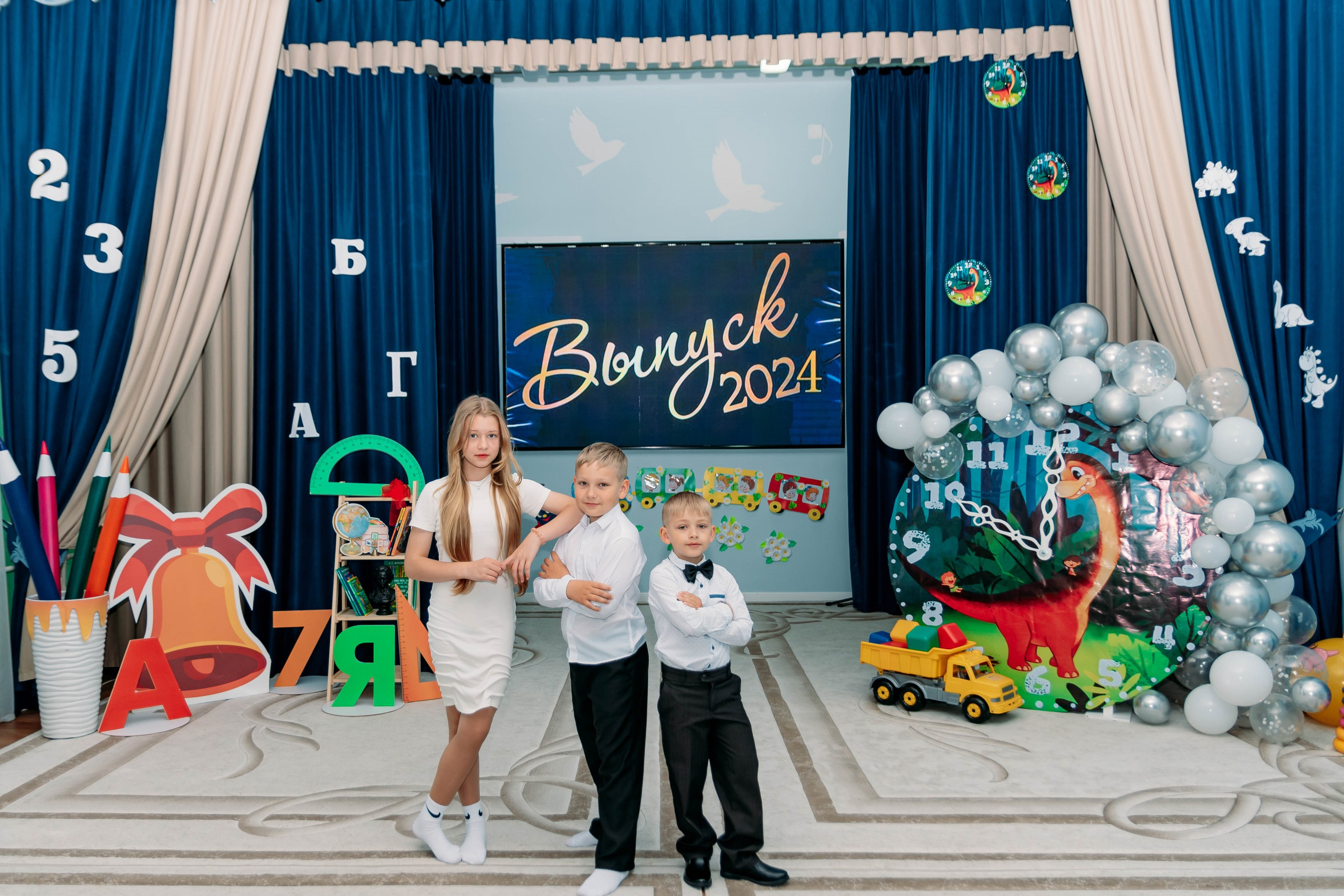 Выпускной 2024 детский сад 4. Фотограф Алёна Царькова. Киселевск