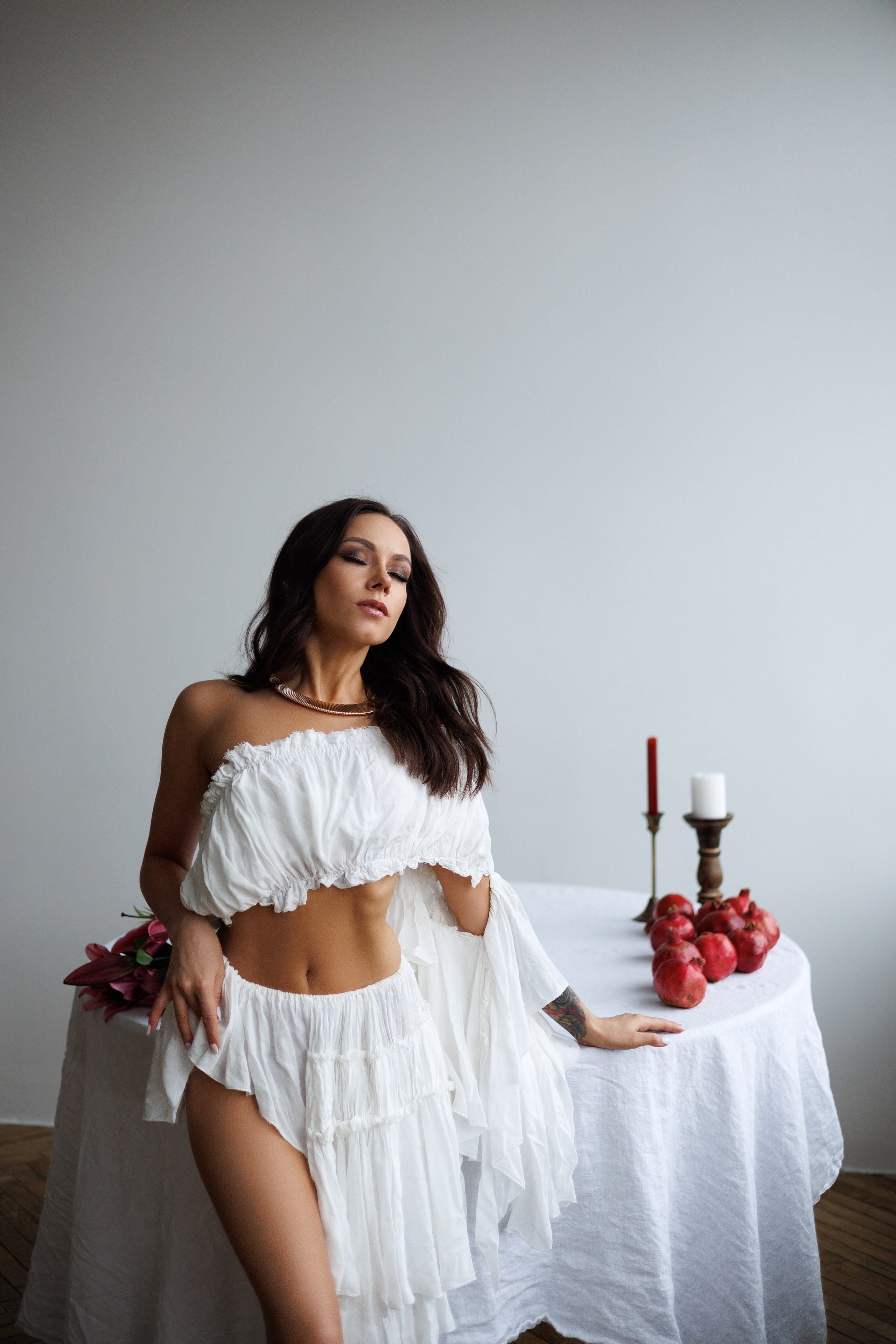 Женский портрет в студии. Фотограф Минск