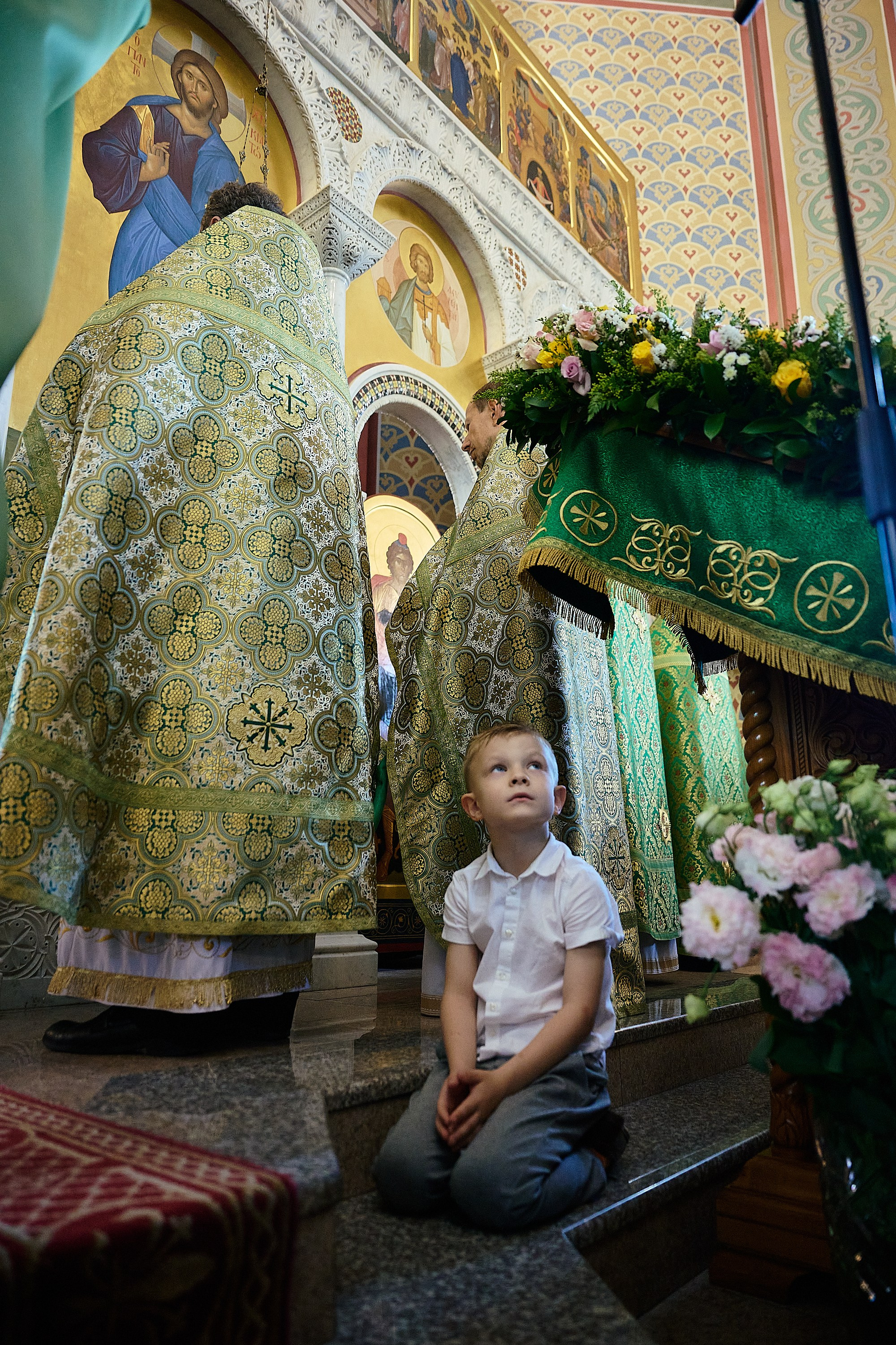Престольный праздник в храме преподобного Сергия Радонежского в Солнцево. Фотограф Елена Думби