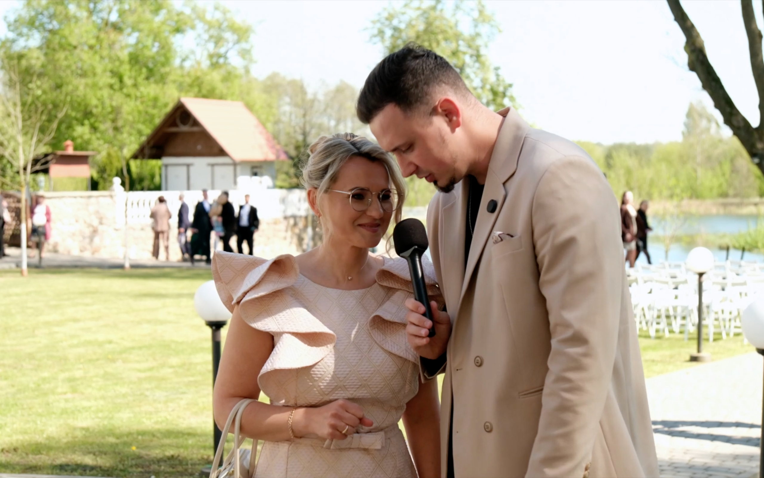 Свадебное SDE интервью в Каралино. Репортажный видеограф Илья Сухоносиик