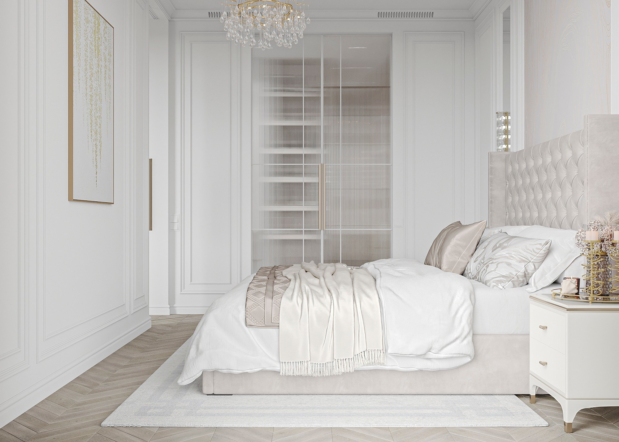 ЖК PRIME PARK 5 (МОСКВА) 55 КВ.М. Irina Balykina — Interior 3D Visualisation