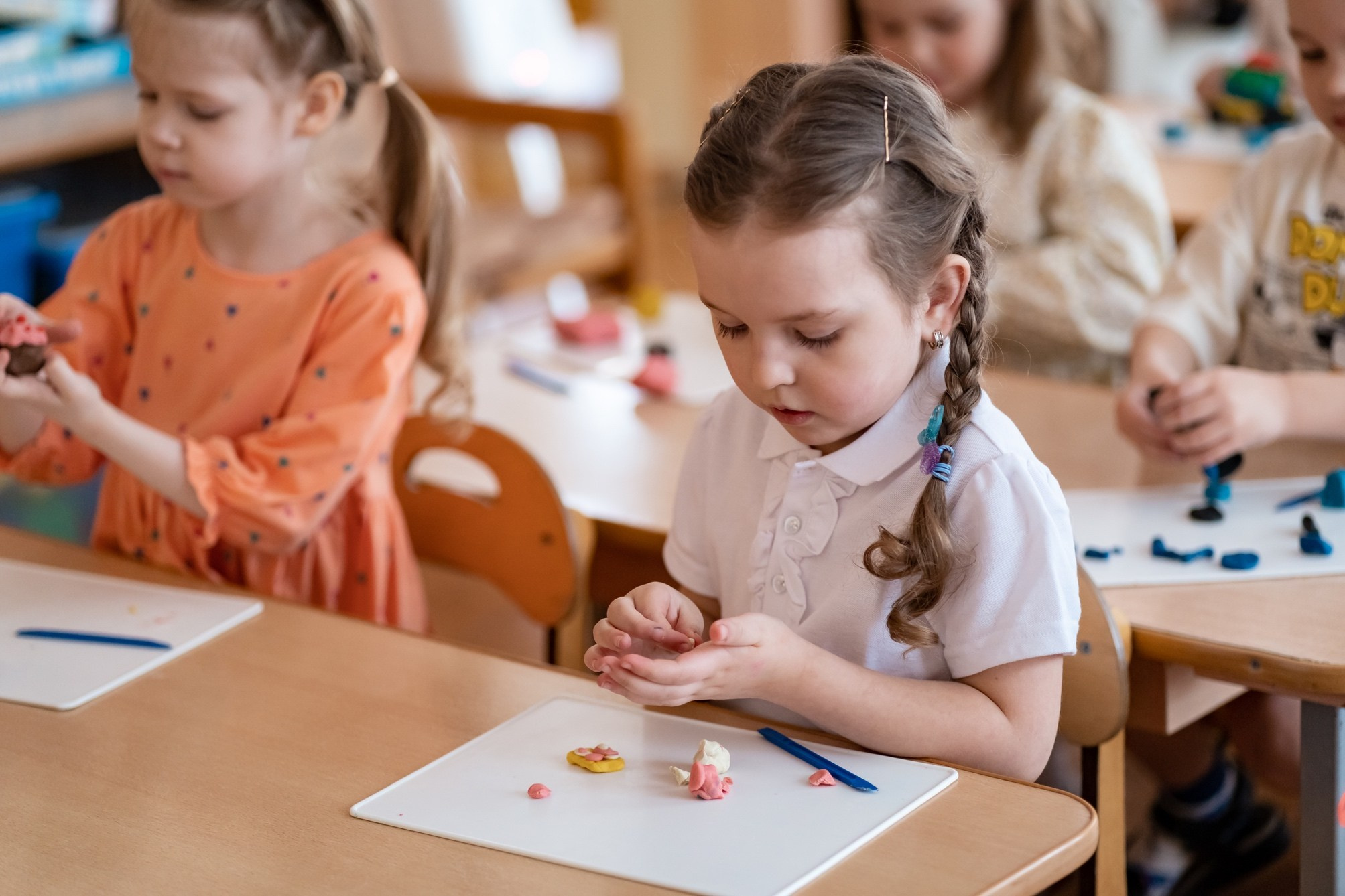 Детский садик. Семейный фотограф Варвара Сорока в городе Москве
