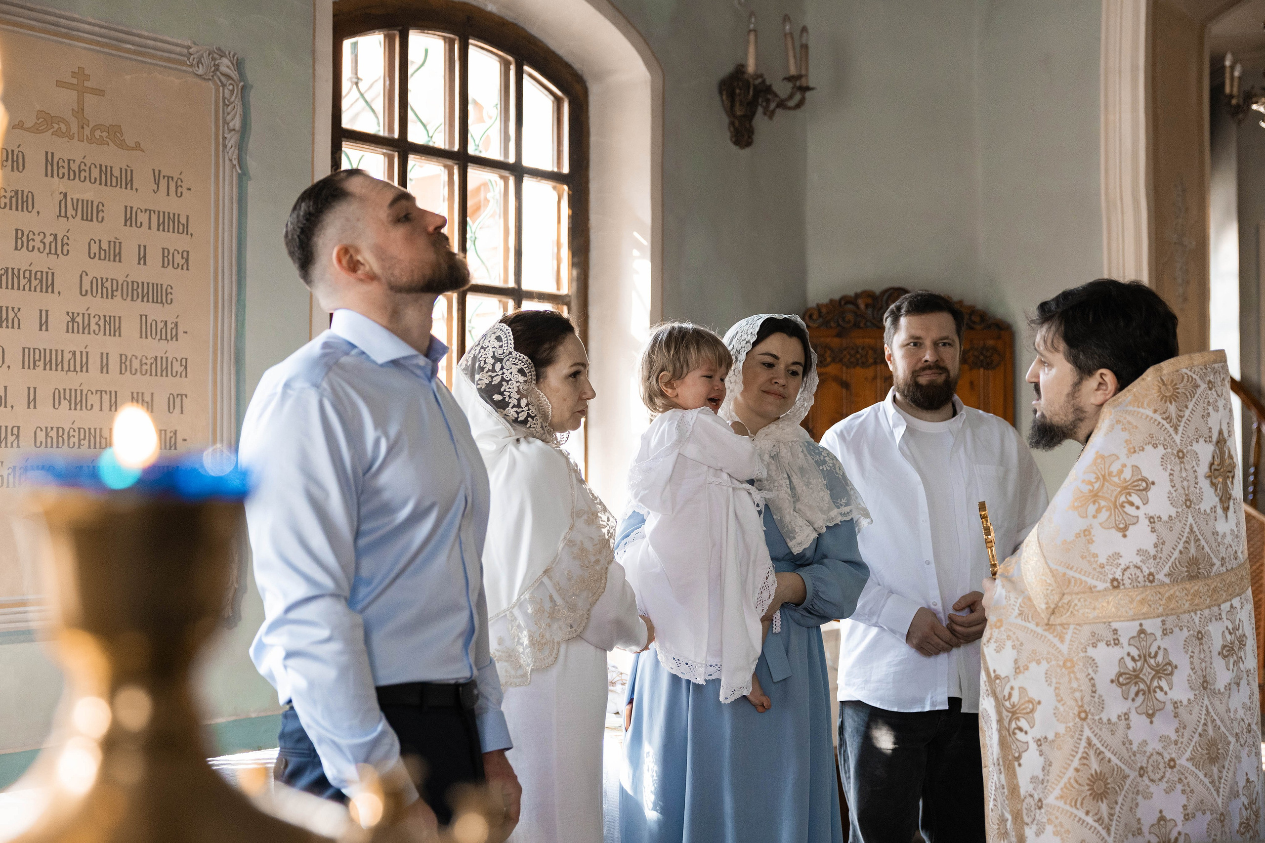 Крещение Даниила. Фотограф Крещение, Выписка москва