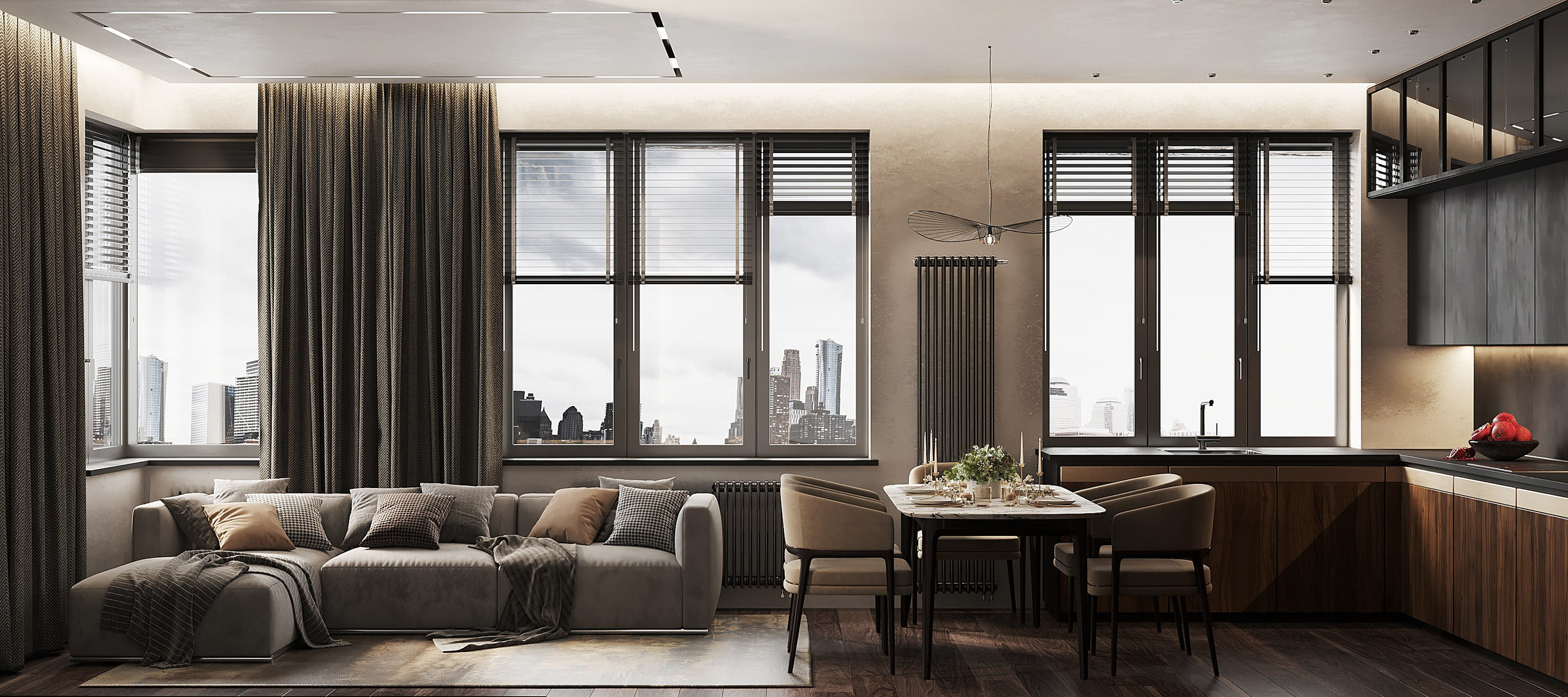 ЖК «Mainstreet». Hedonist design. Дизайн интерьера комфорт и бизнес класса. Москва и весь мир