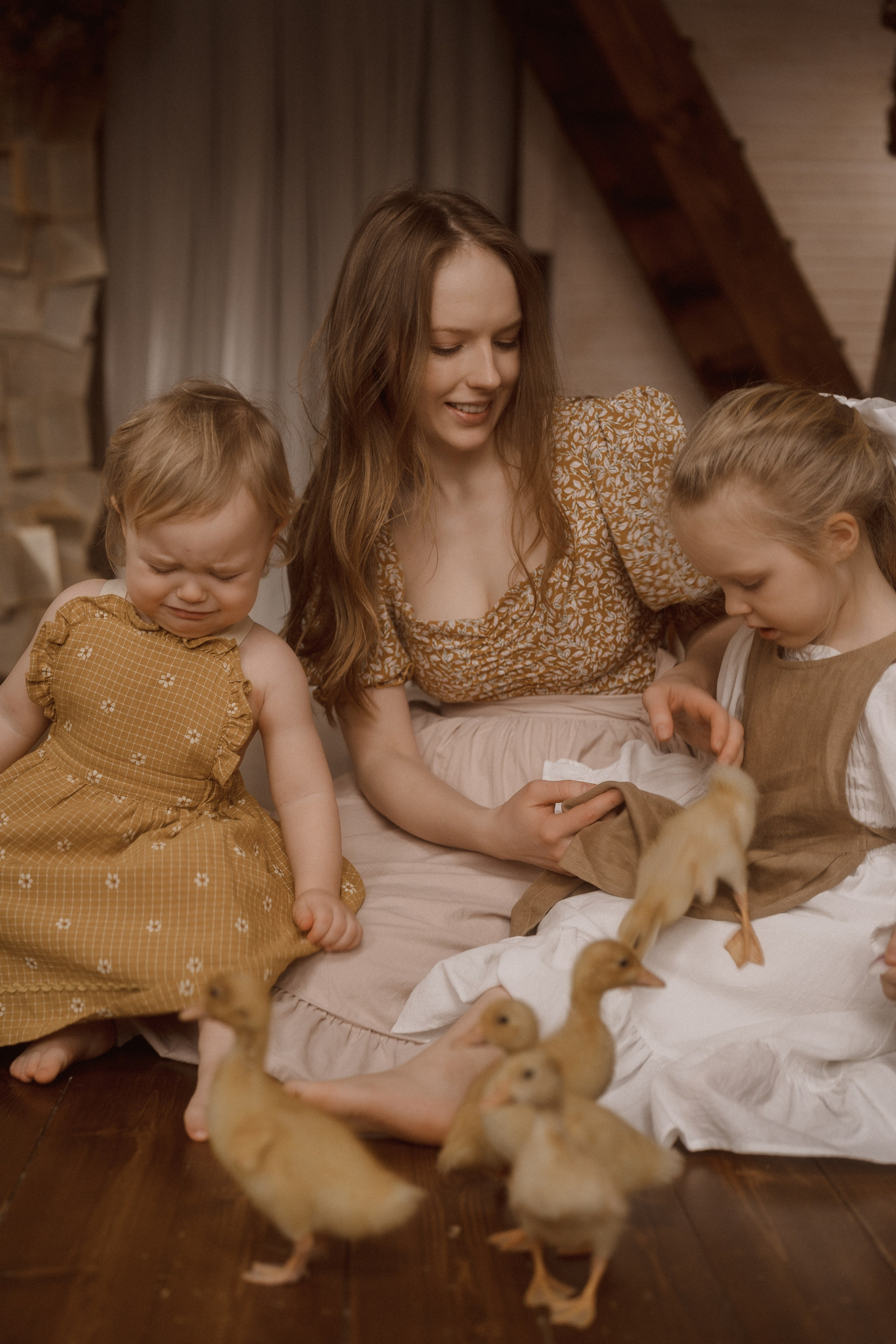 Семейная фотосессия г. Пушкино. Николь, Мия и Александра. Семейный и детский фотограф в Сергиев Посаде, Хотьково Якимчук Любовь