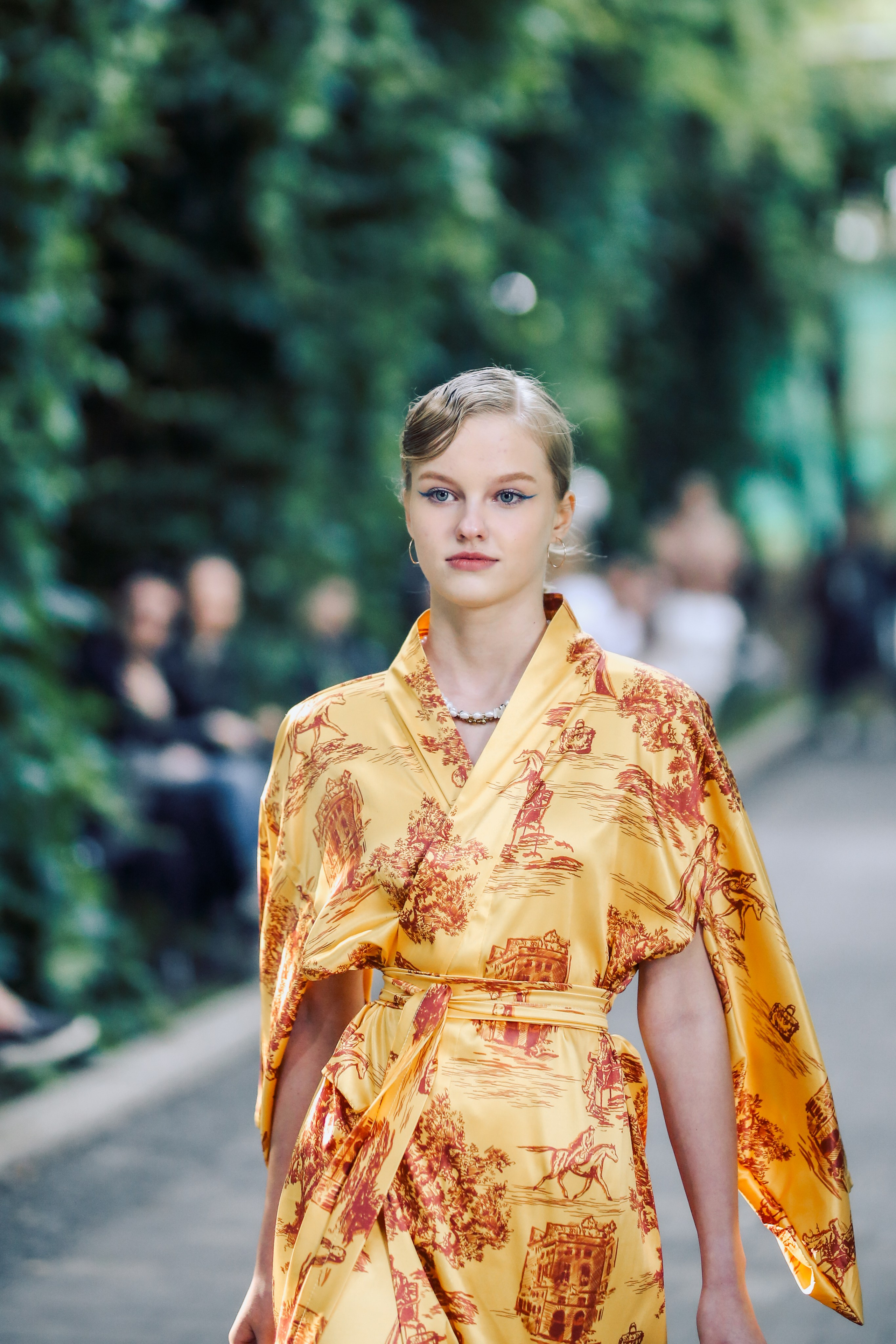 Зелёный подиум. Фотограф Анастасия Залевская