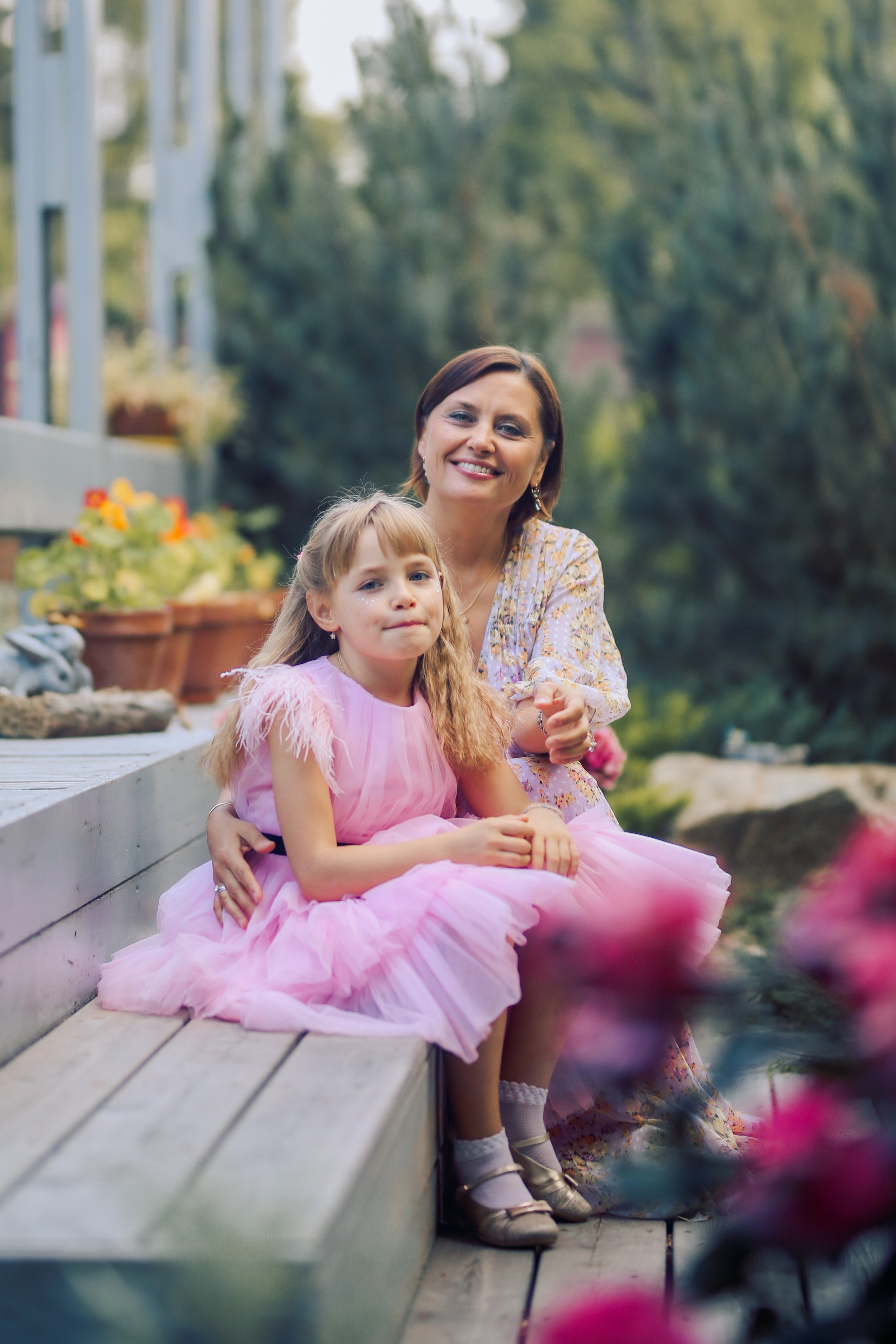 Юлия с семьей. Фотограф Анастасия Залевская