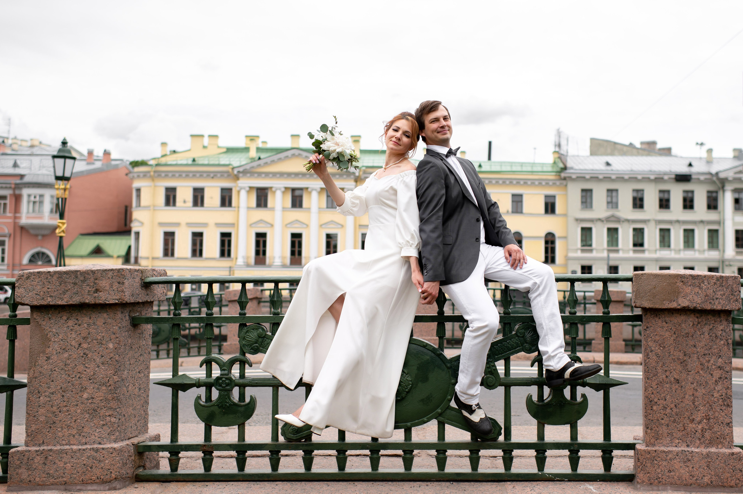 Юля и Даниил (свадебная фотосессия в Парке Победы и у Инженерного замка). Портретный, семейный и свадебный фотограф в Санкт-Петербурге и в Пушкине Ширяев Денис