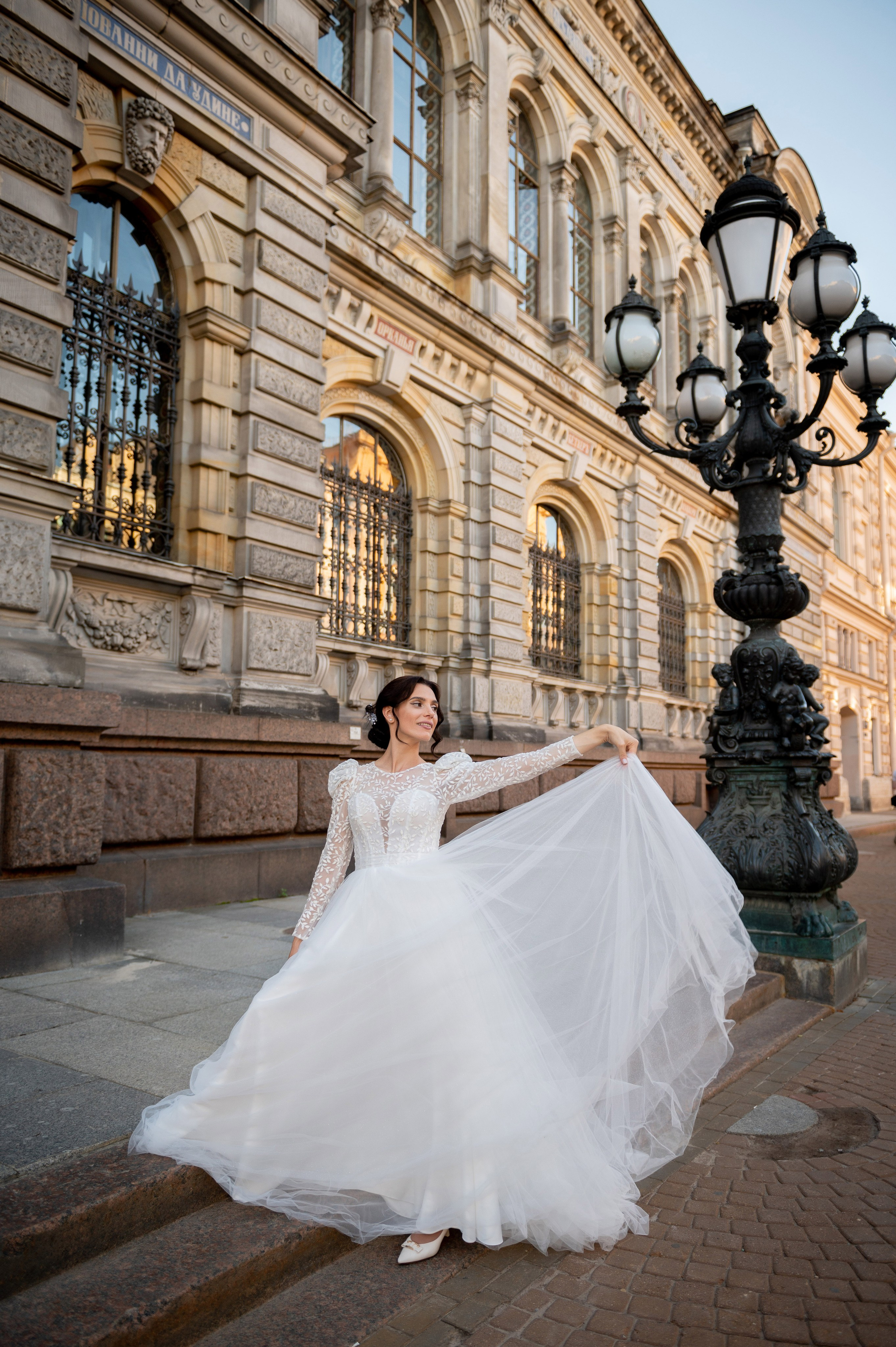 Кирилл и Анжела (круассаны, кофе и фотосессия в Летнем саду). Портретный, семейный и свадебный фотограф в Санкт-Петербурге и в Пушкине Ширяев Денис