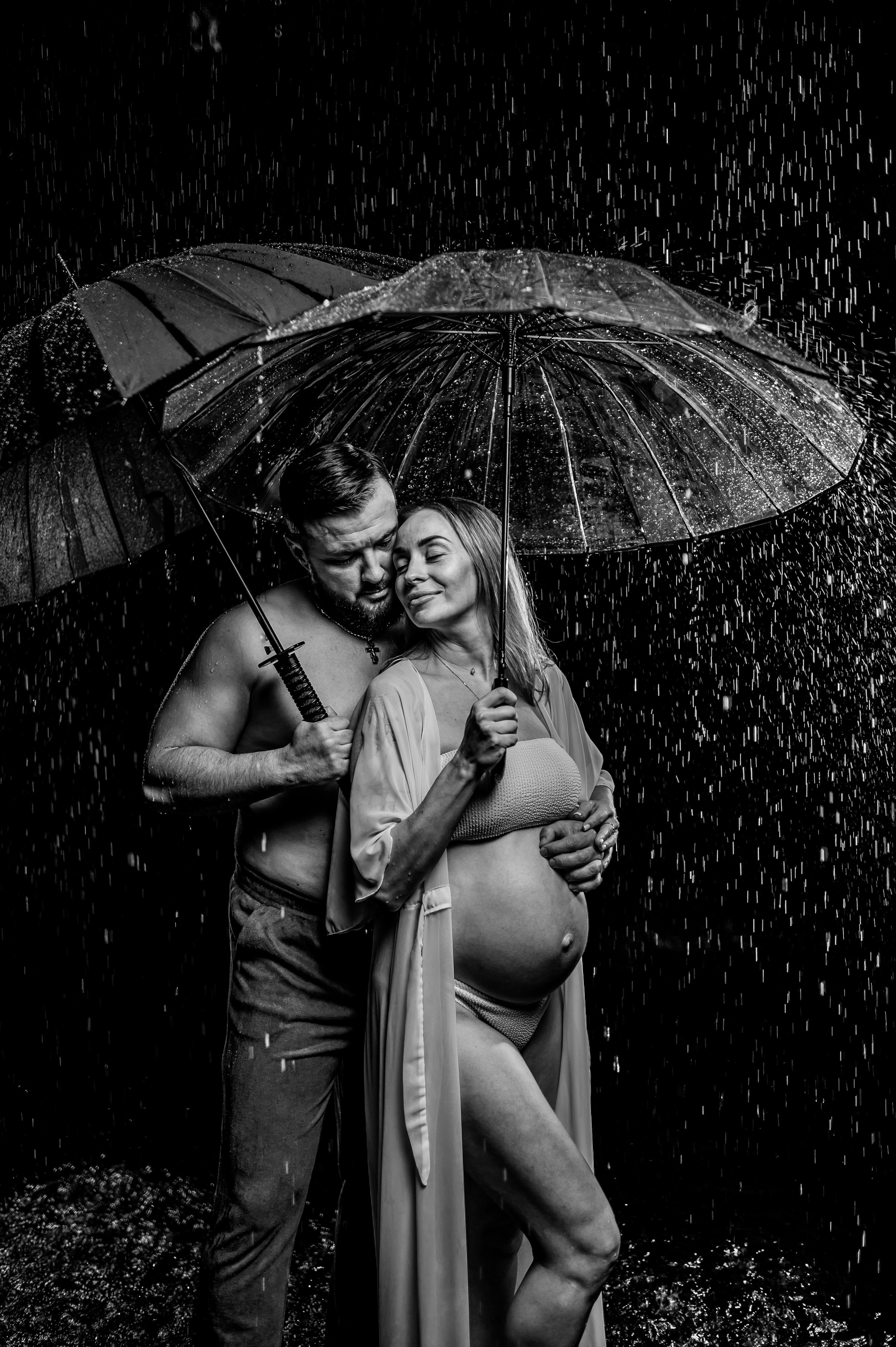 Под дождём. Портретный, семейный и свадебный фотограф в Санкт-Петербурге и в Пушкине Ширяев Денис