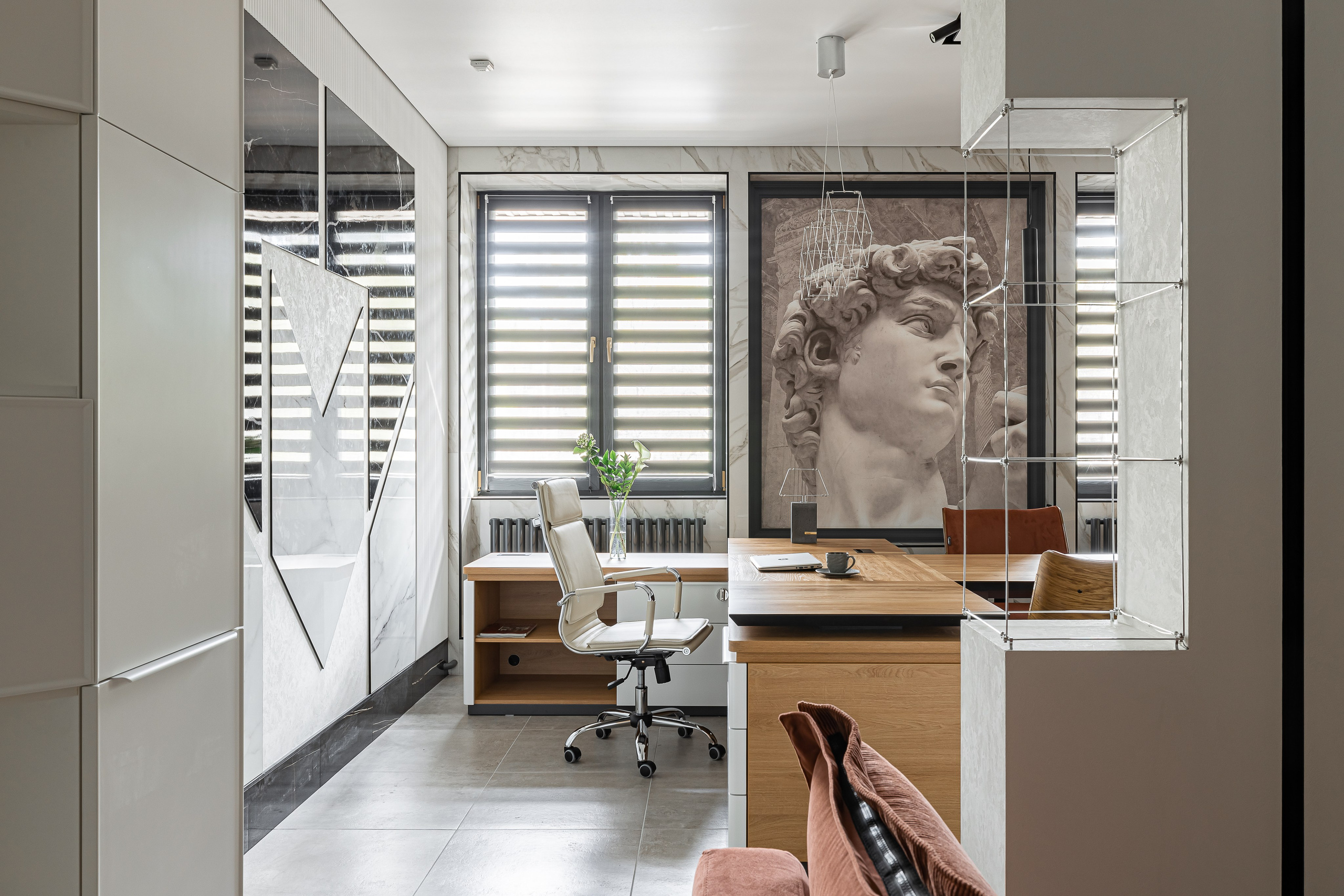 Офис на Калинина. Дизайнер Елена Котенко. Иван Благушин. Интерьерный и архитектурный фотограф в Москве и Санкт-Петербурге