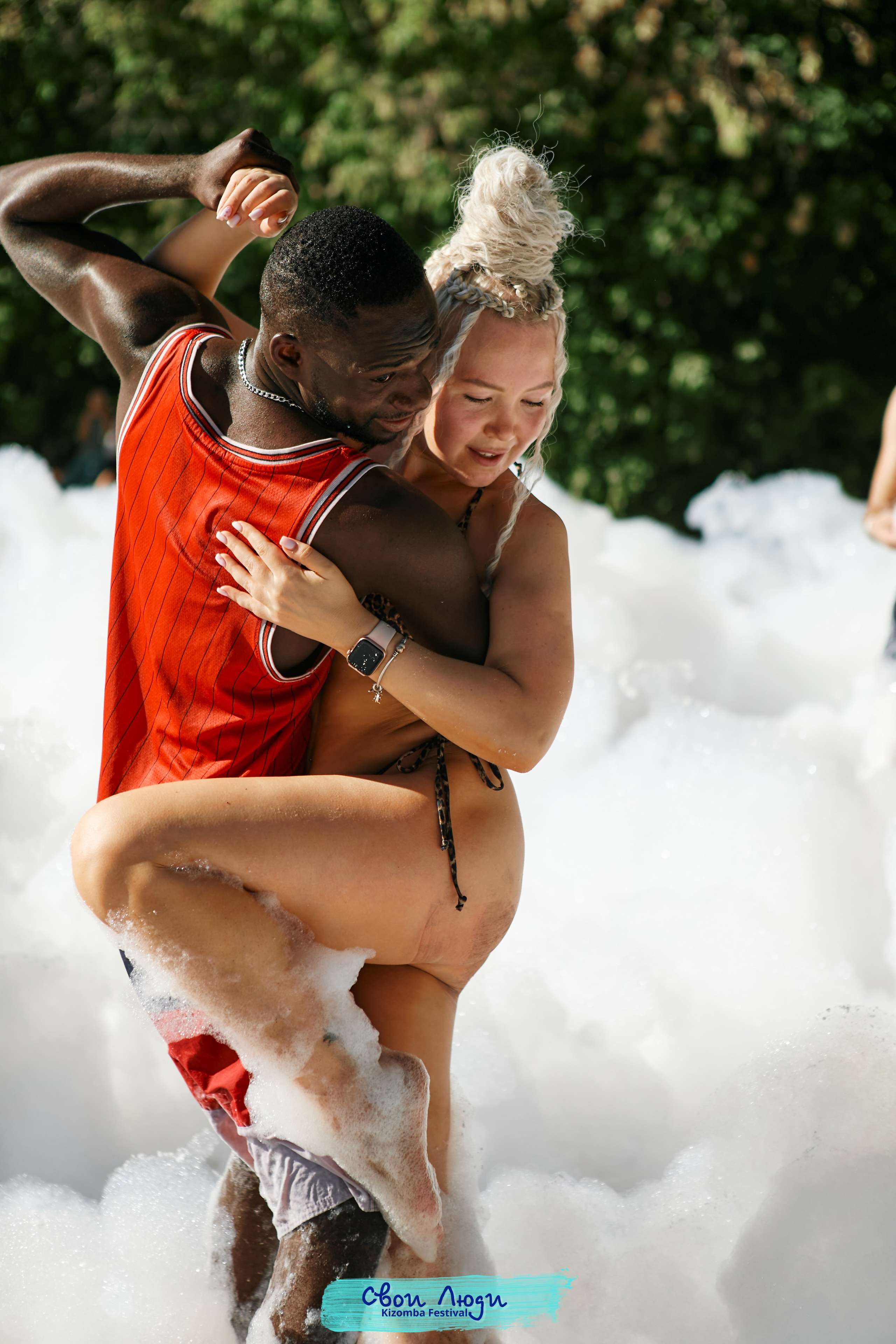 Foam party. Свадебный фотограф
