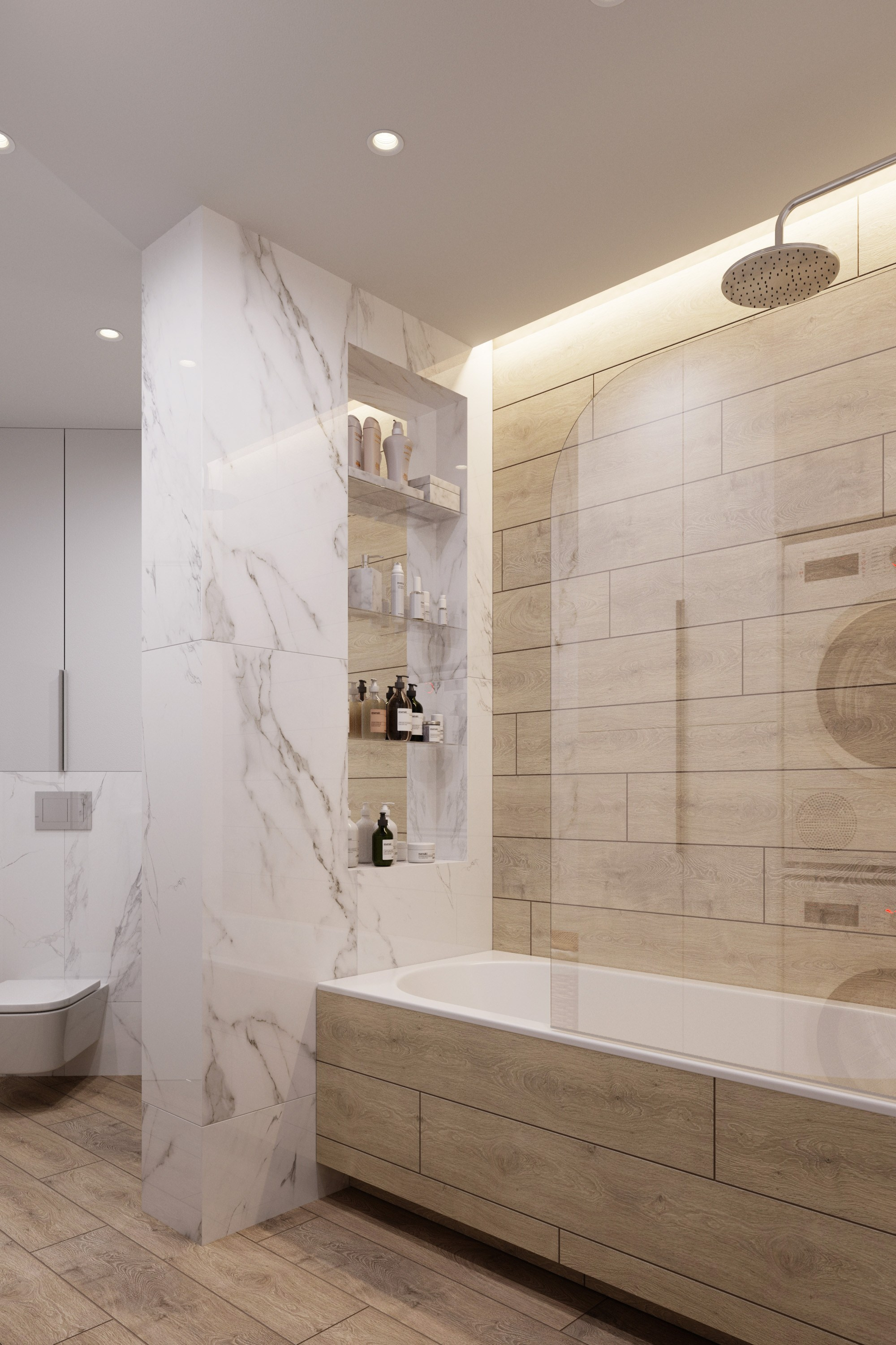 Визуализация квартиры 50 m². Заказать 3d визуализацию интерьеров — Дарья Веденёва