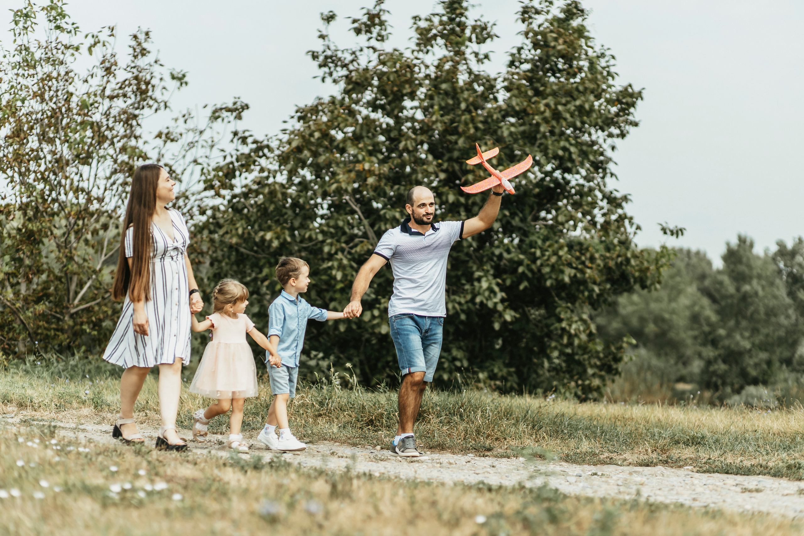 Семейная сьёмка на природе. Семейный и детский фотограф в Рязани Васюгова Мария