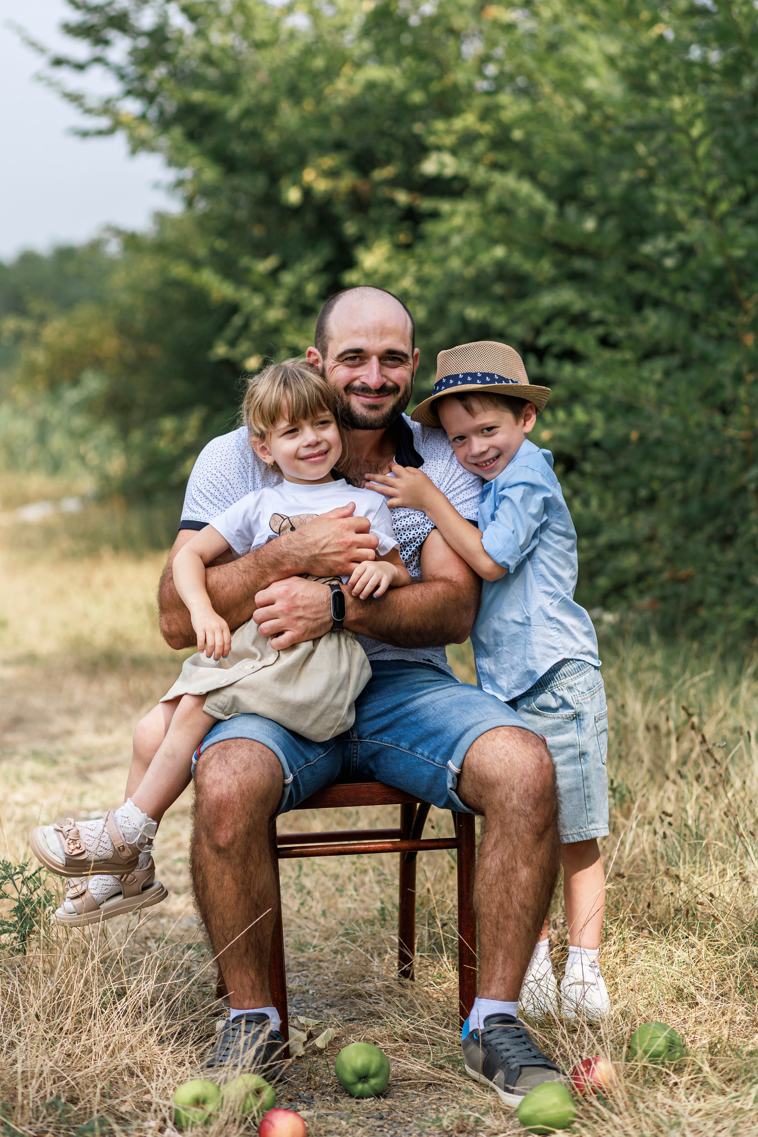 Семейная сьёмка на природе. Семейный и детский фотограф в Рязани Васюгова Мария