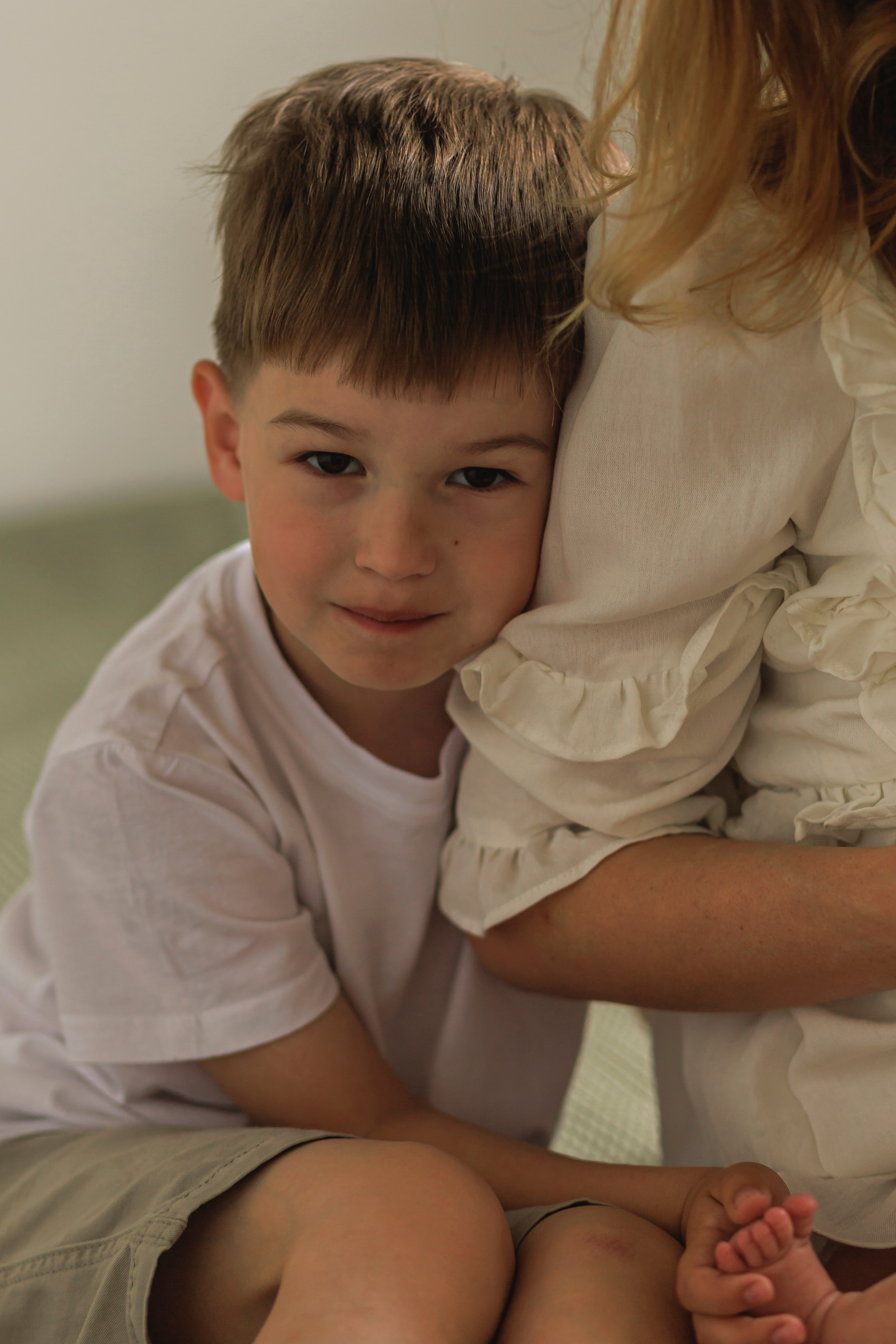 Домашняя фотосессия для Милены и сыновей. Семейный и детский фотограф в Рязани Васюгова Мария