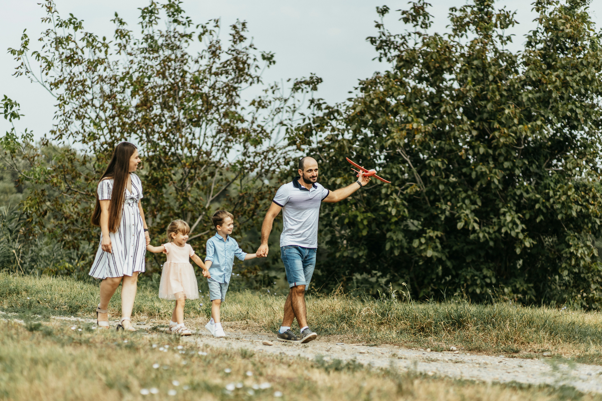 Семейная сьёмка на природе. Семейный и детский фотограф в Рязани Васюгова Мария