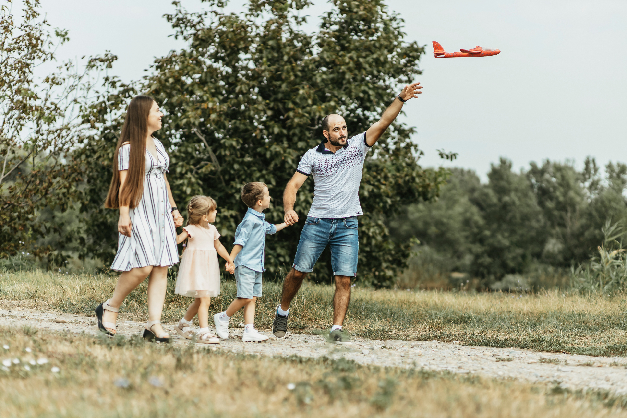 Семейная сьёмка на природе. Семейный и детский фотограф в Рязани Васюгова Мария