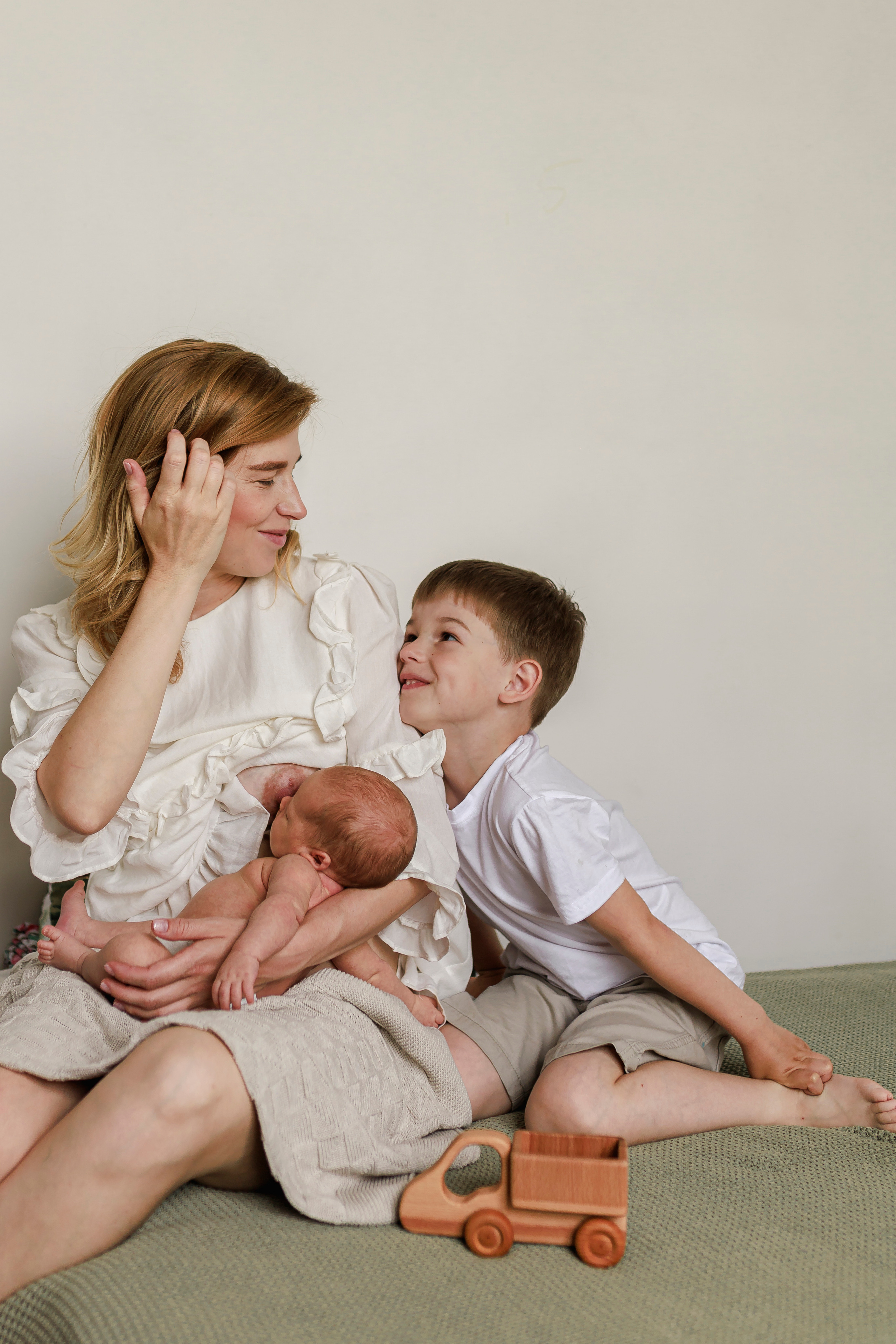 Домашняя фотосессия для Милены и сыновей. Семейный и детский фотограф в Рязани Васюгова Мария