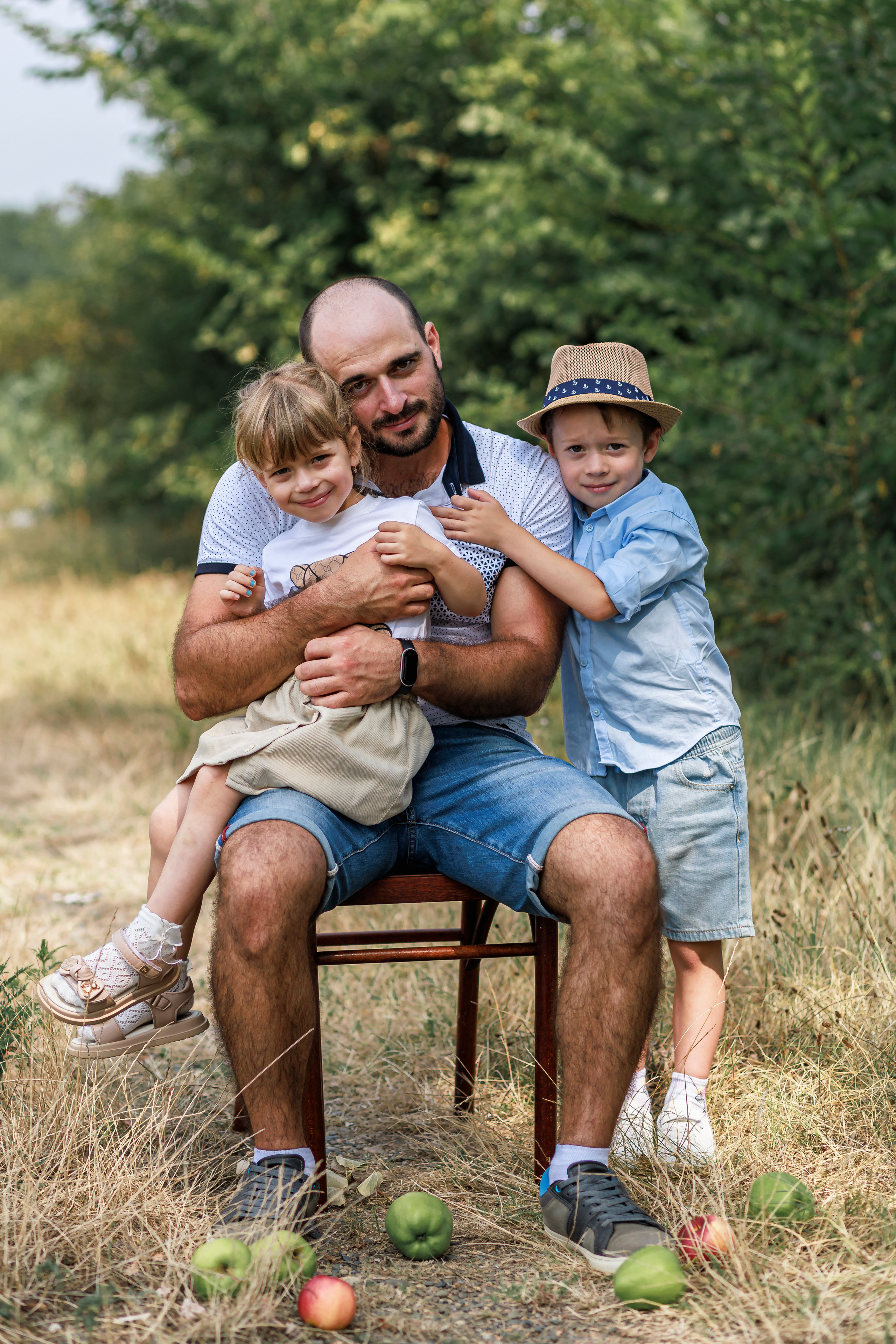 Семейная сьёмка на природе. Семейный и детский фотограф в Рязани Васюгова Мария